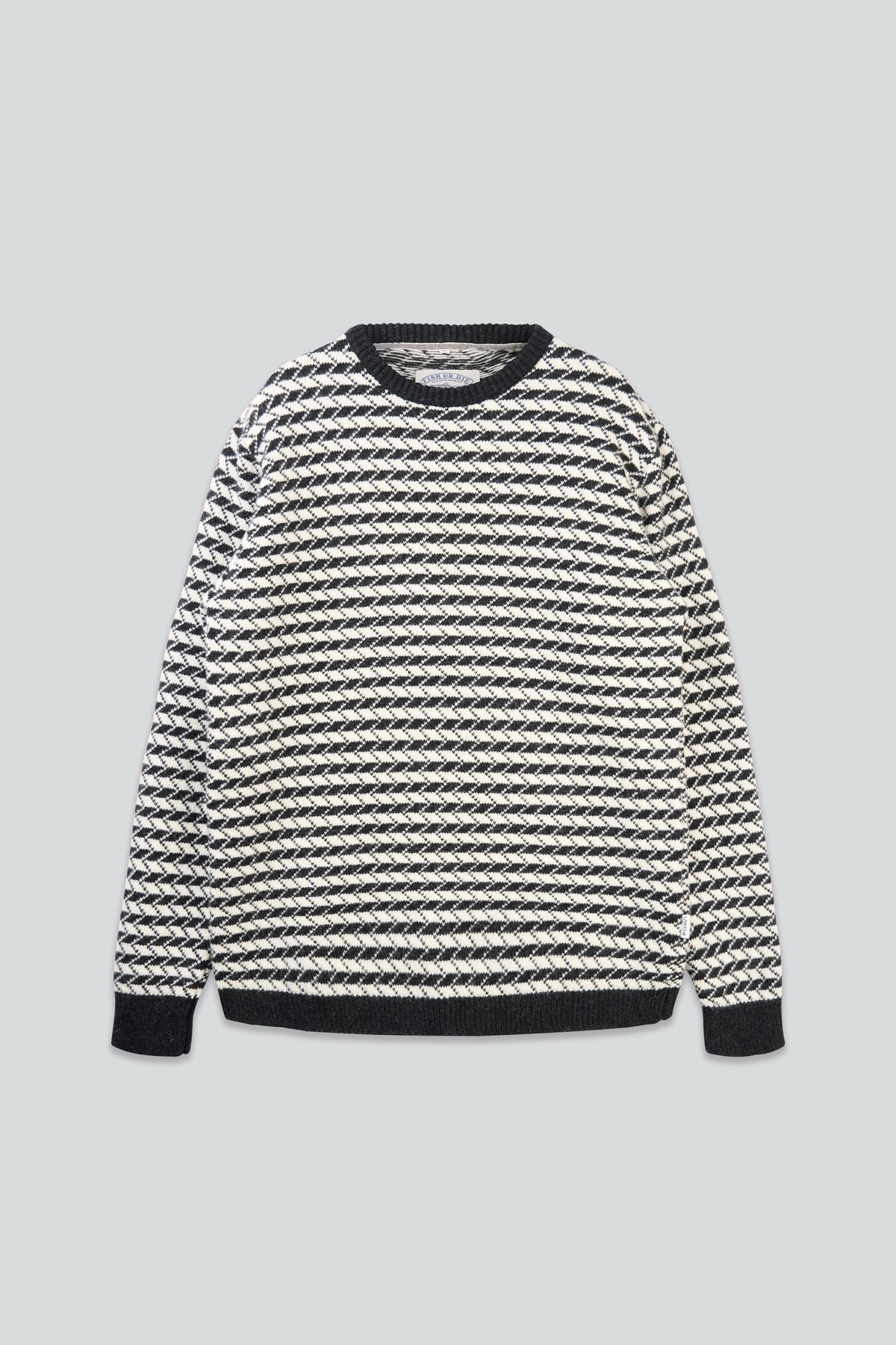LAKOR Faroese Fisher Knit Knit Off White/Black