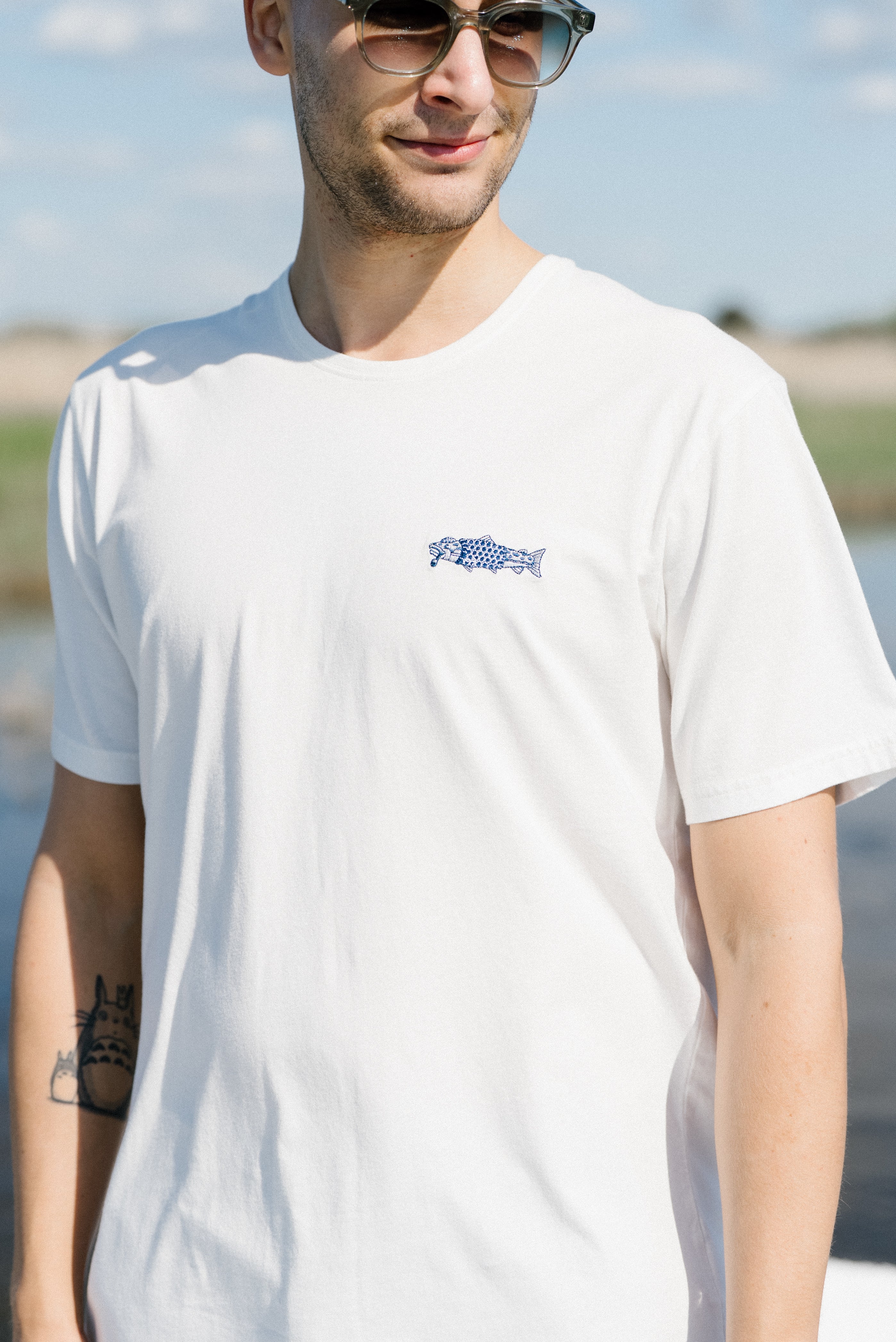 Mini Smoking Salmon T-shirt (Star White)