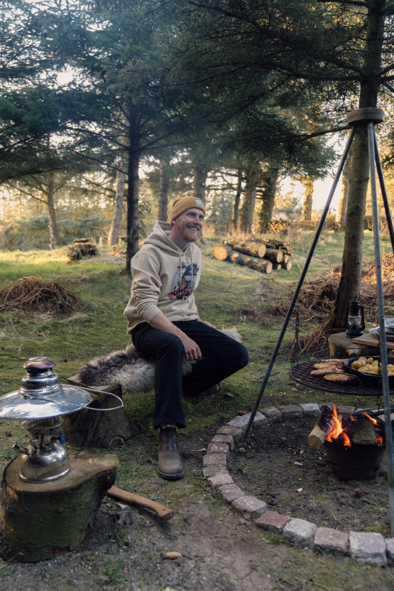 Pathfinders Hoodie (White Pepper)