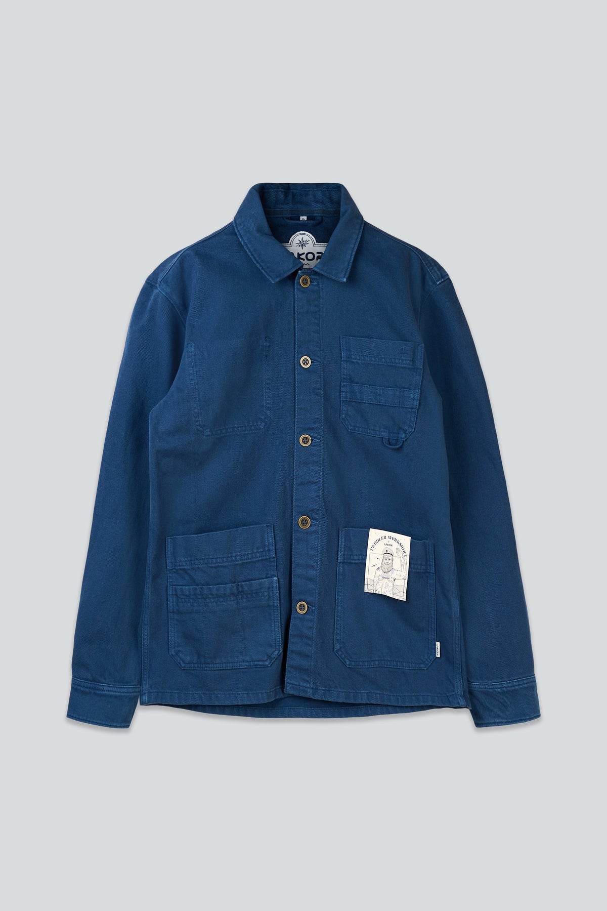 LAKOR Peddler Work Shirt Overshirt Insignia Blue