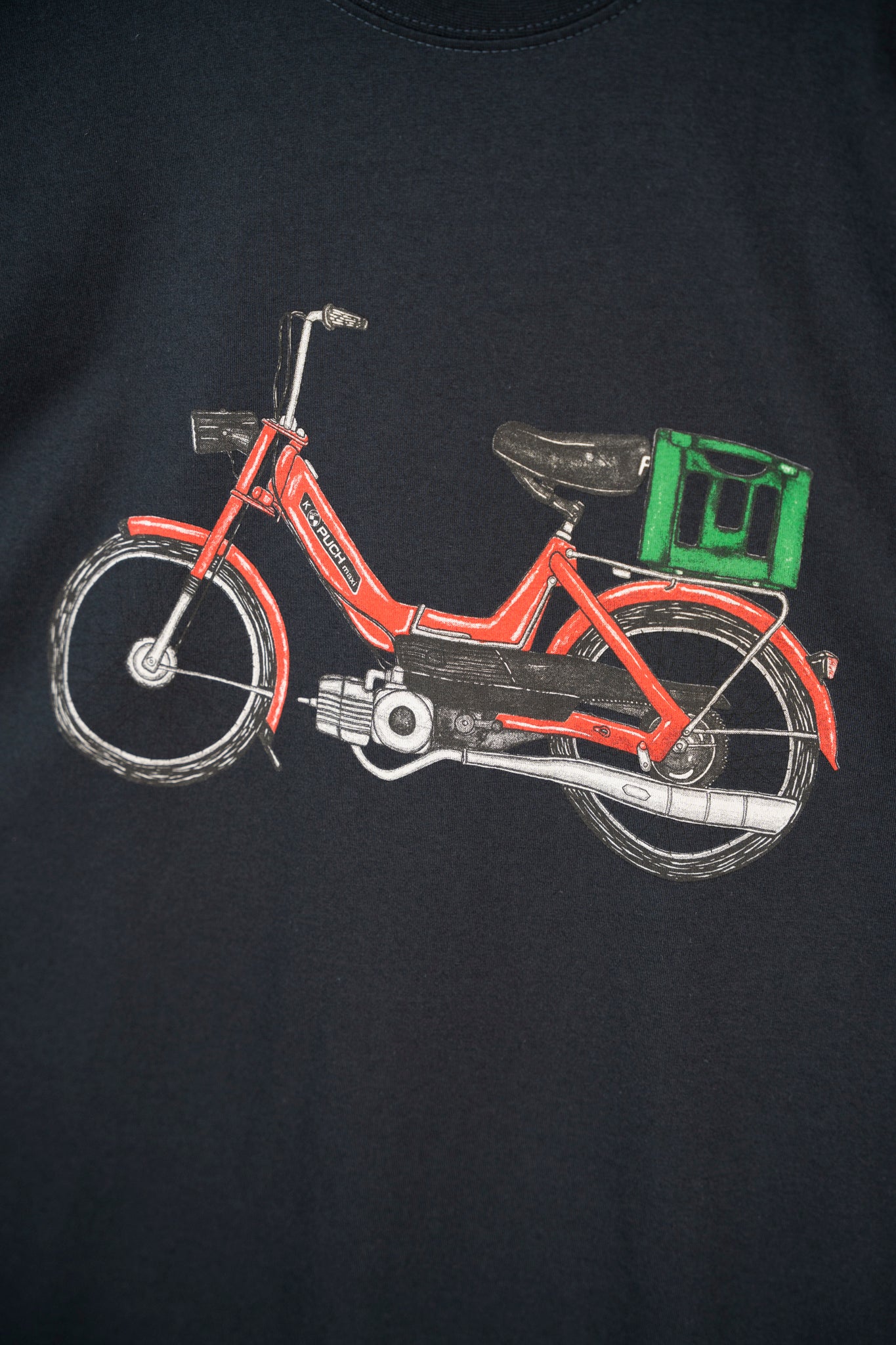 Red Maxi T-shirt - Moonless Night