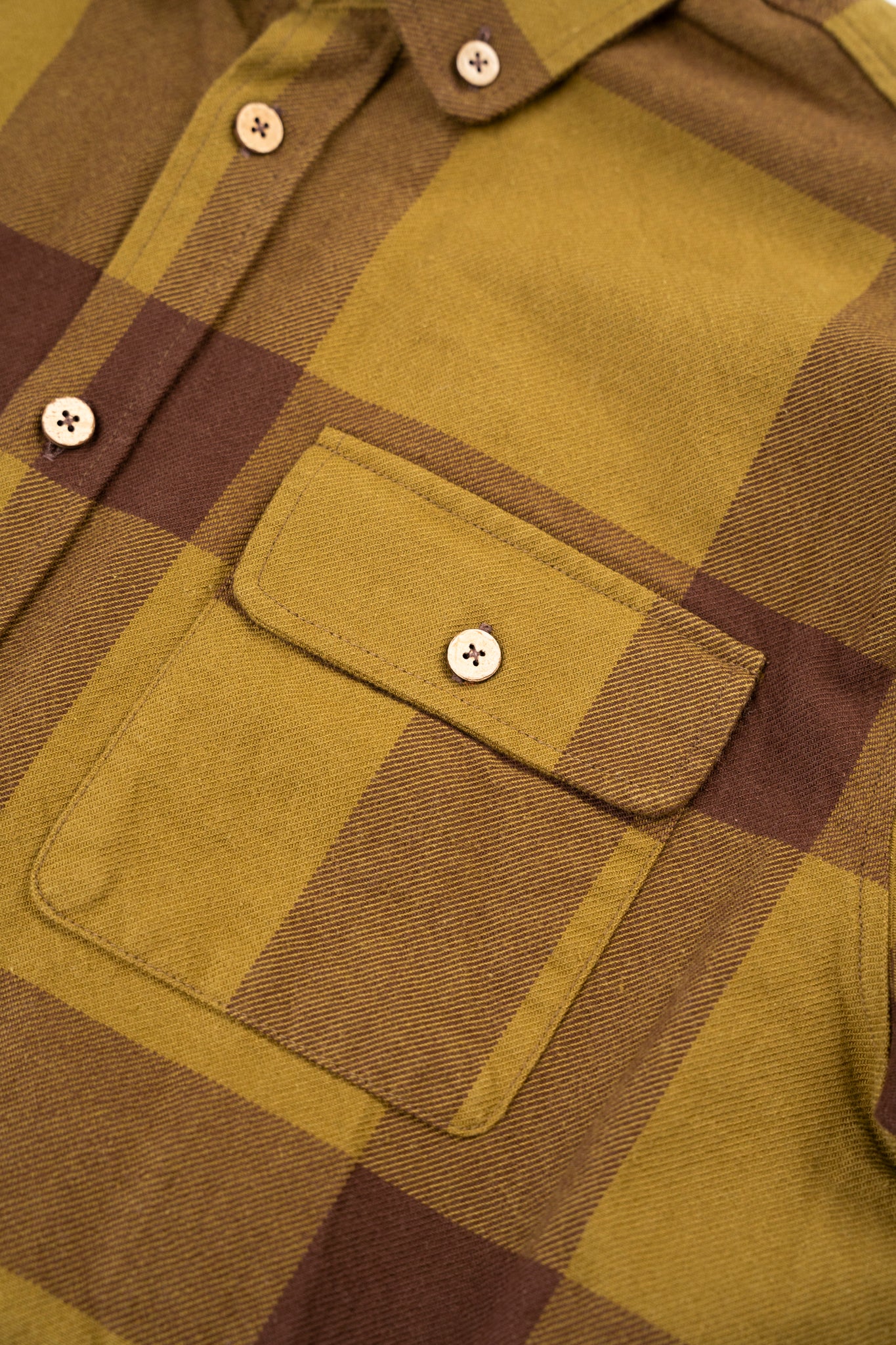 Recycled Work Shirt (Fir Green)