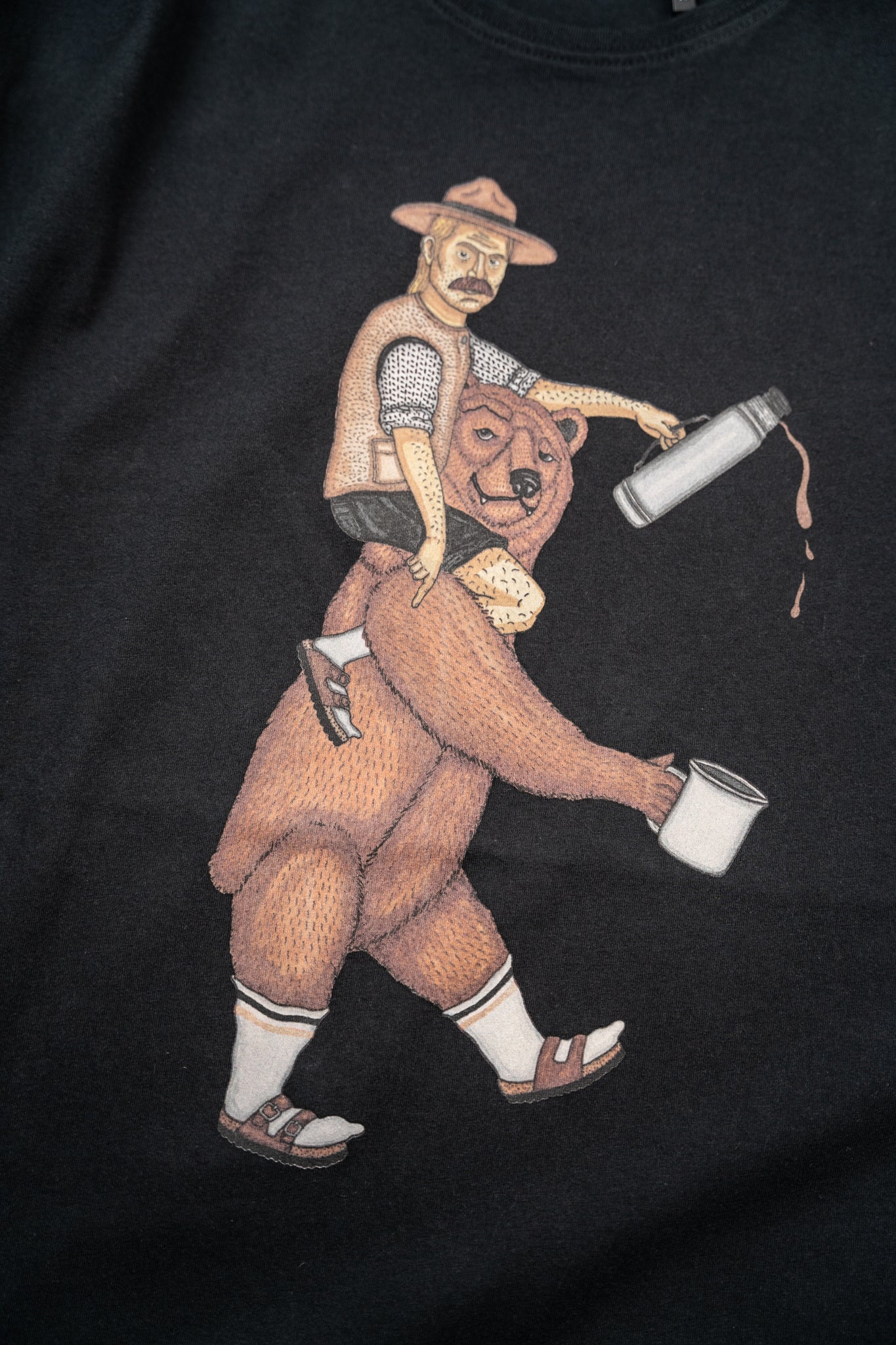 Nordic Über T-shirt (Moonless Night)