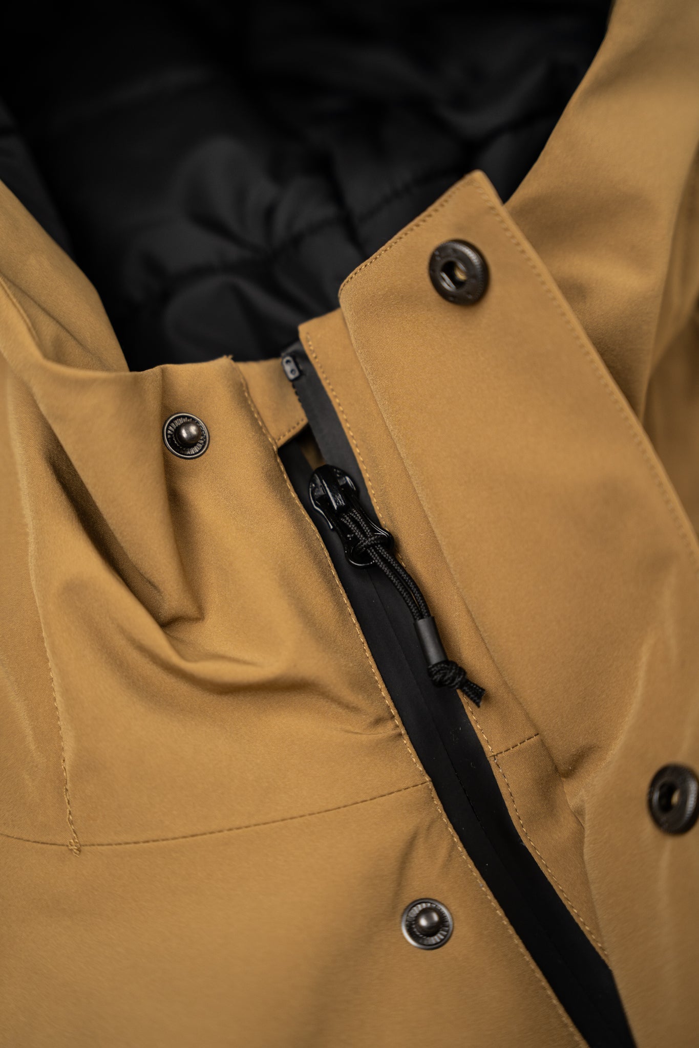 Parka Jacket (Dull Gold)