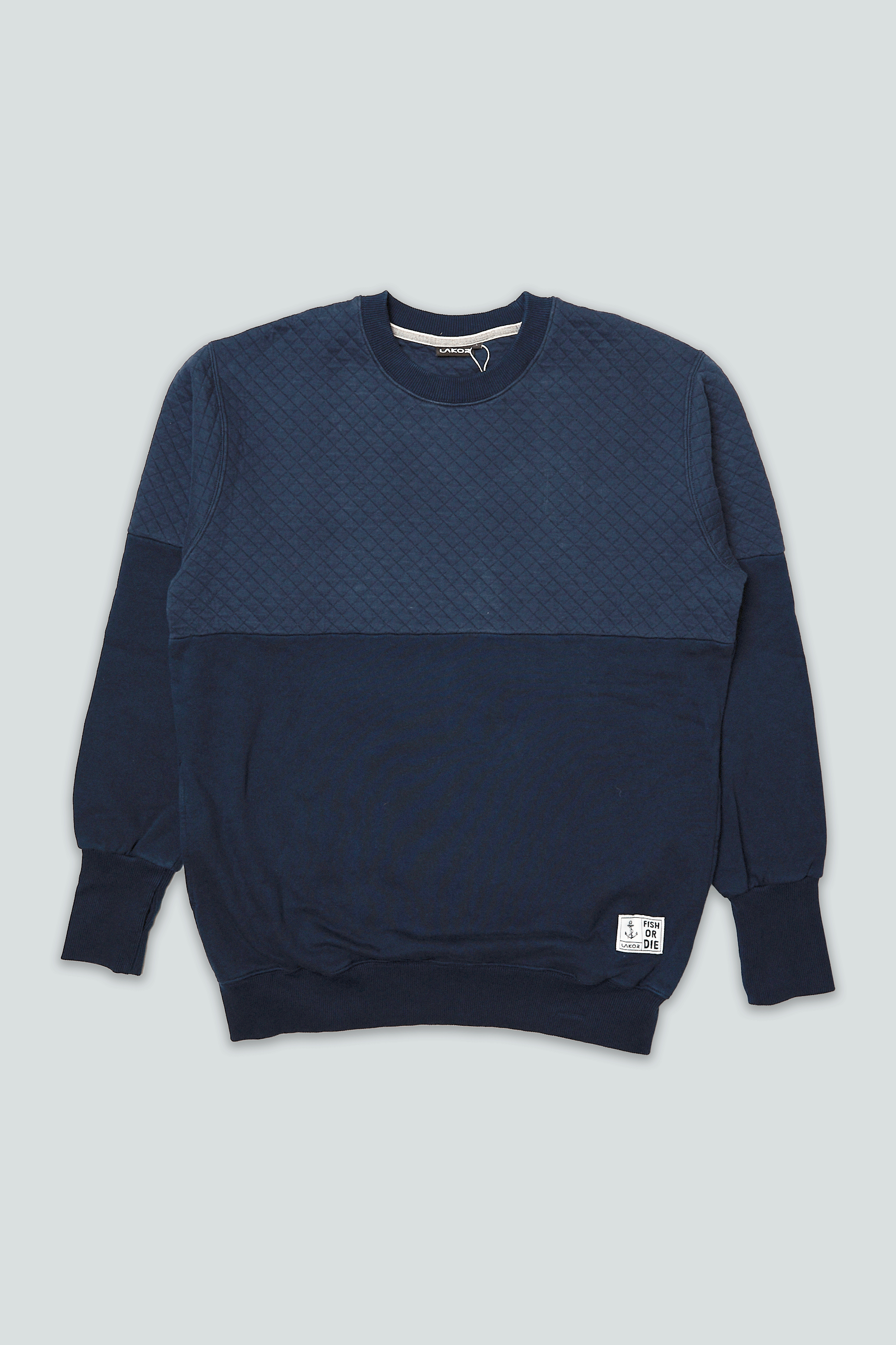 LAKOR Above and Below Crewneck Sweatshirt Blueberry