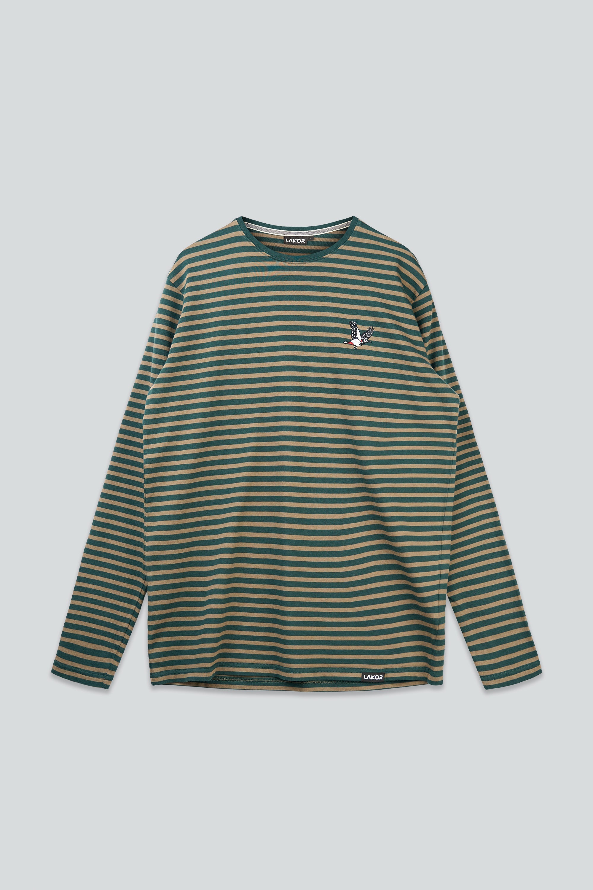 LAKOR Ahoy! Mini Flying Woodpecker LS T-shirt T-Shirt Morel