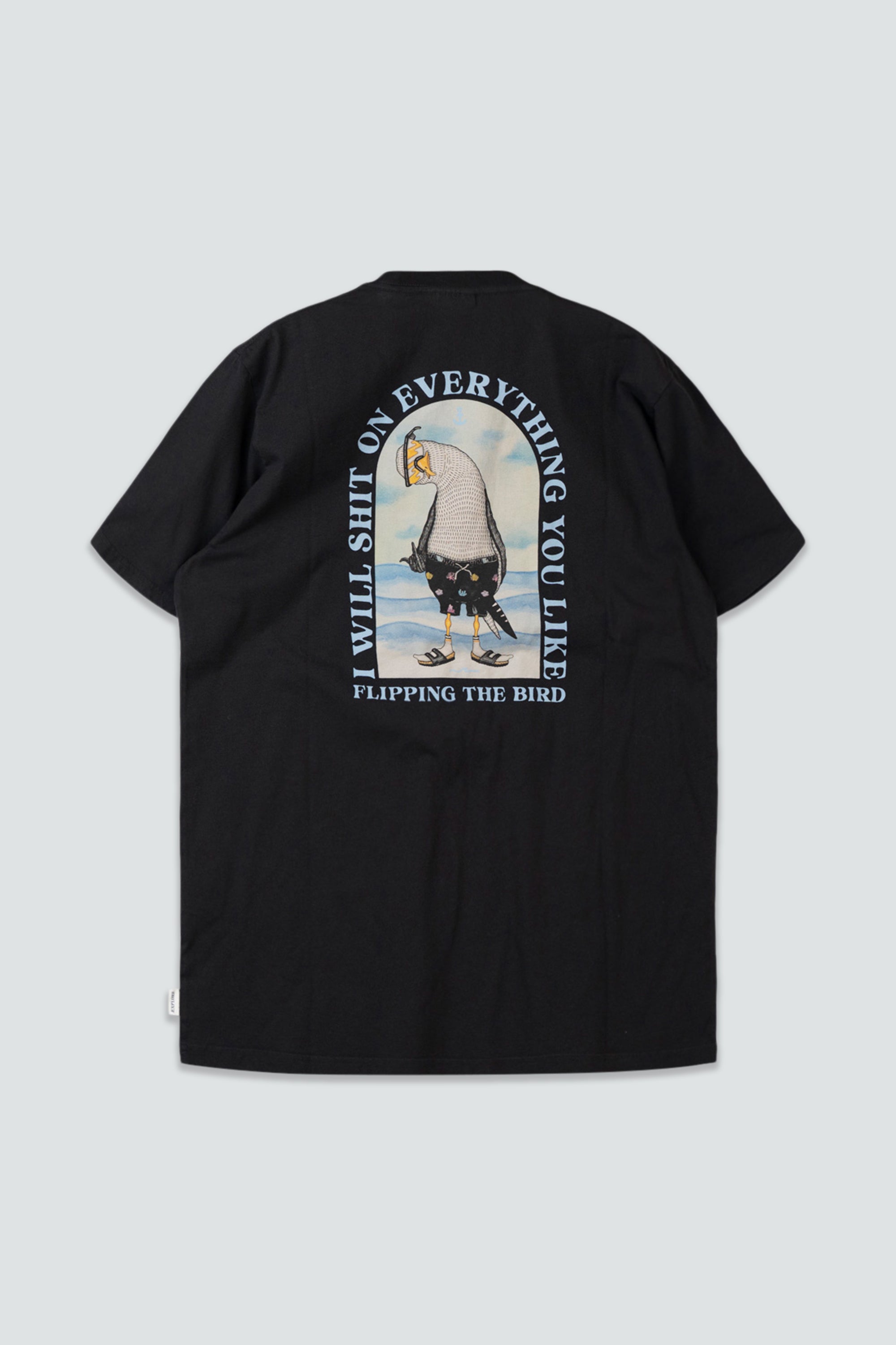 LAKOR Back Flipping T-shirt T-Shirt Moonless Night