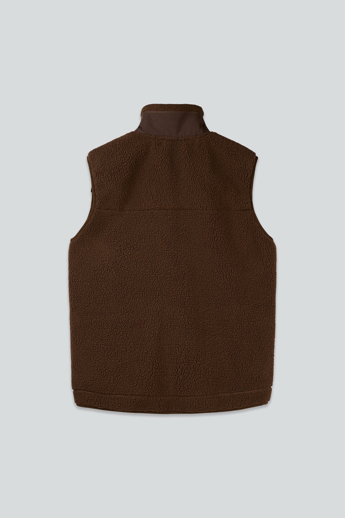 Bear Sherpa Vest - Coffee Bean