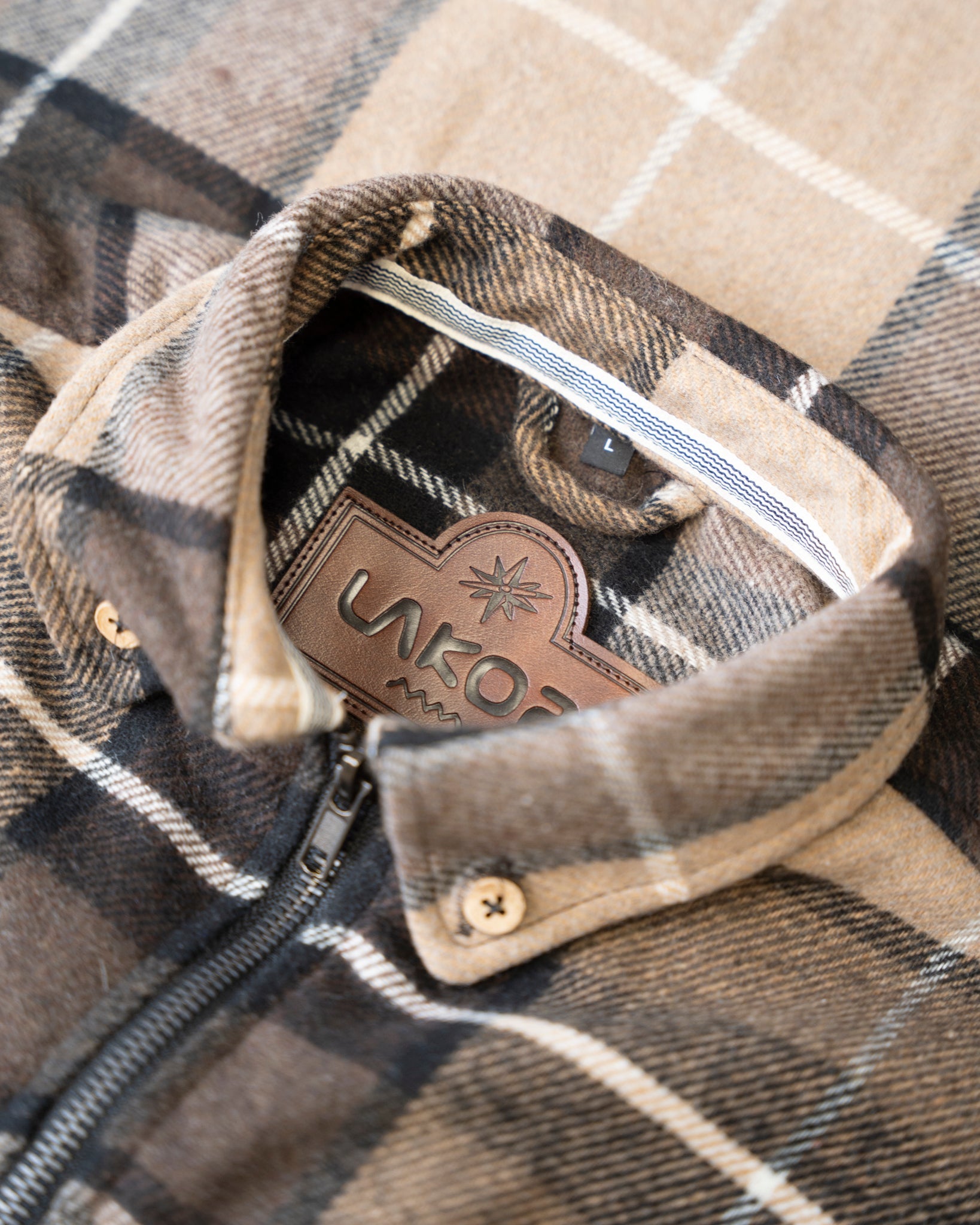 LAKOR Beaver Shirt Jacket Jacket Brown