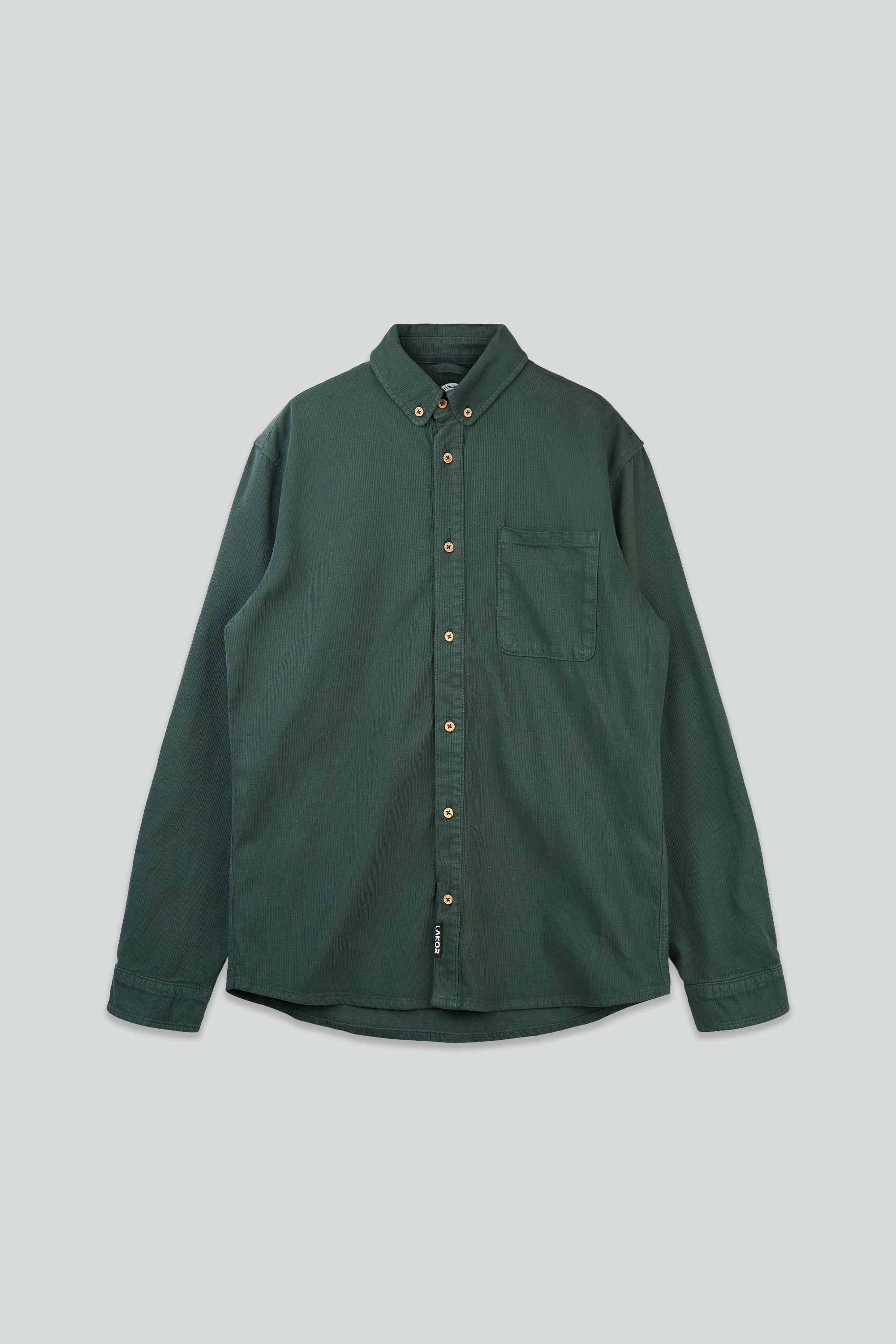 LAKOR Bedford Courd Shirt Shirt Green Gables