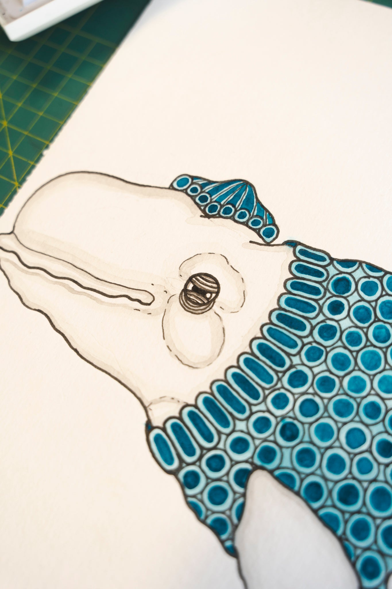 LAKOR Beluga Original Poster White