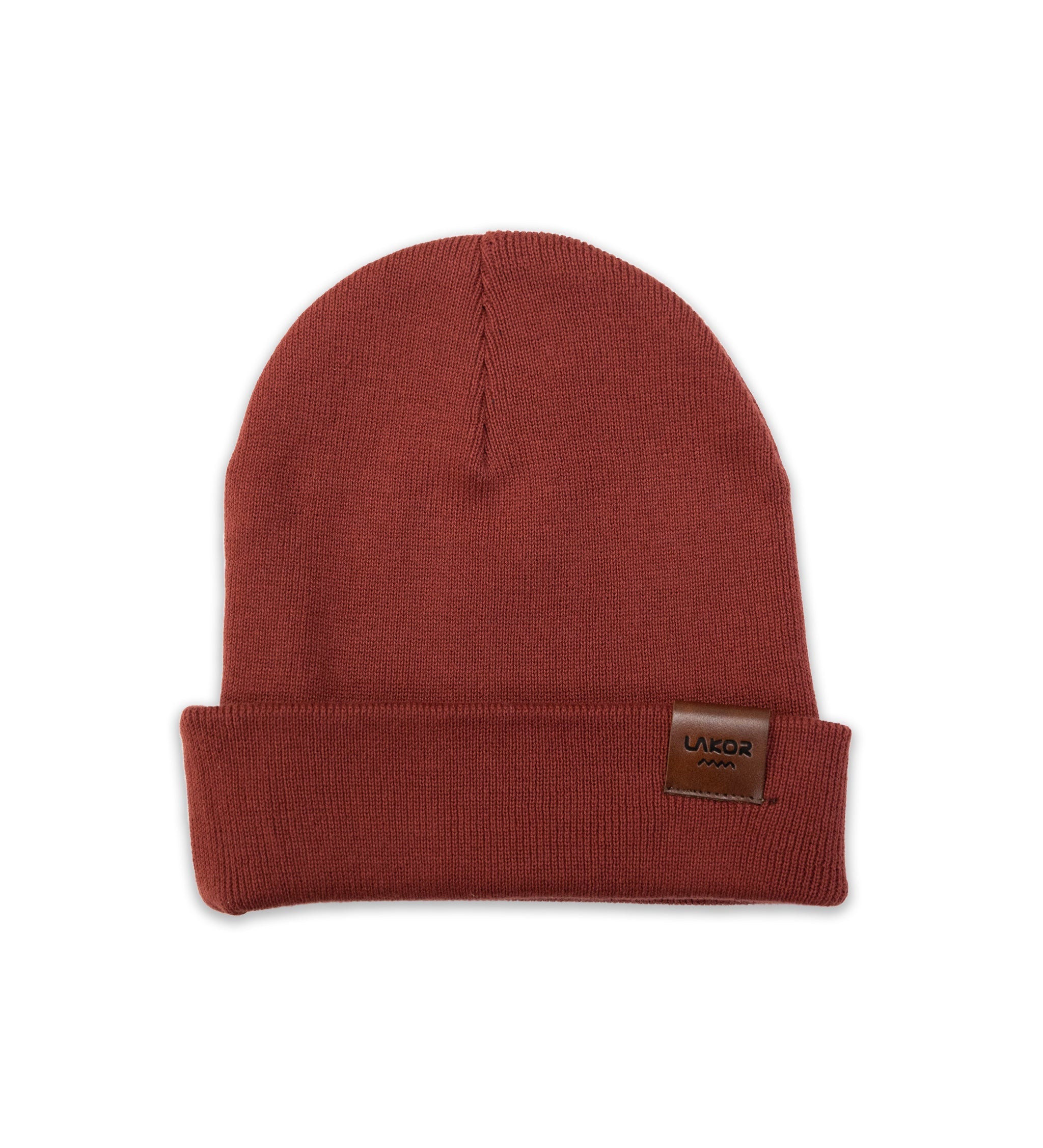 LAKOR Boom Beanie Headwear Redbrown