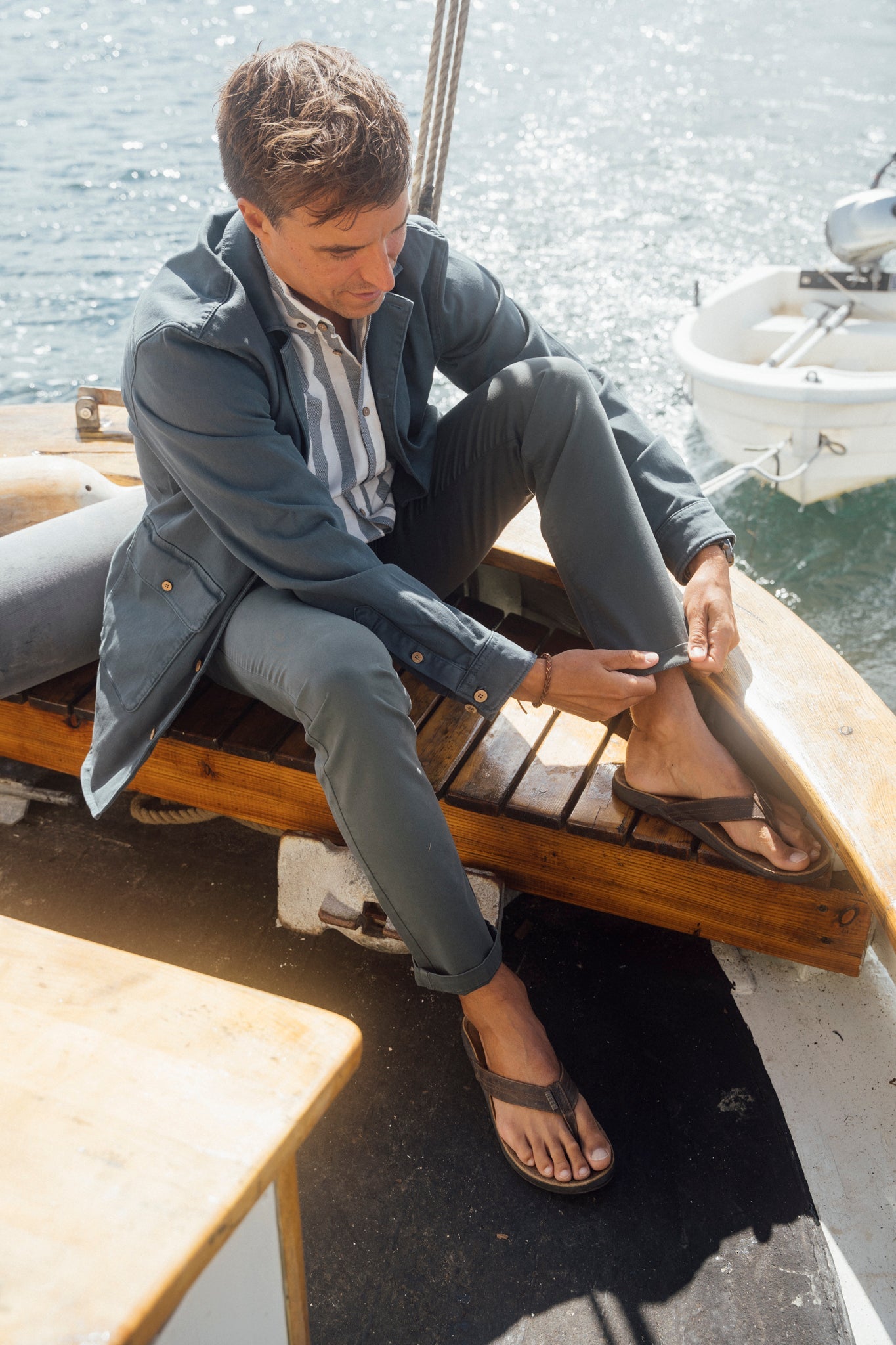 LAKOR Calle Overshirt Overshirt Dark Slate