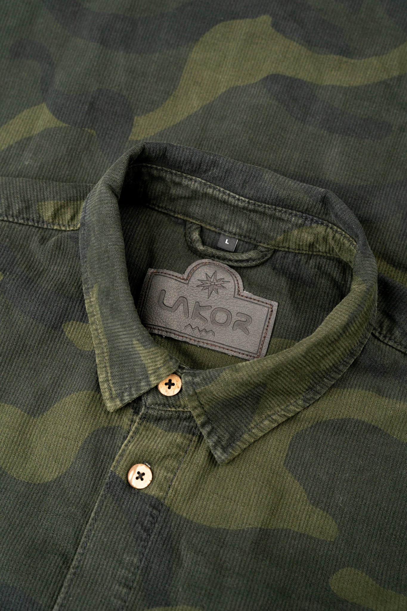 LAKOR Camo Overshirt Overshirt Rosin