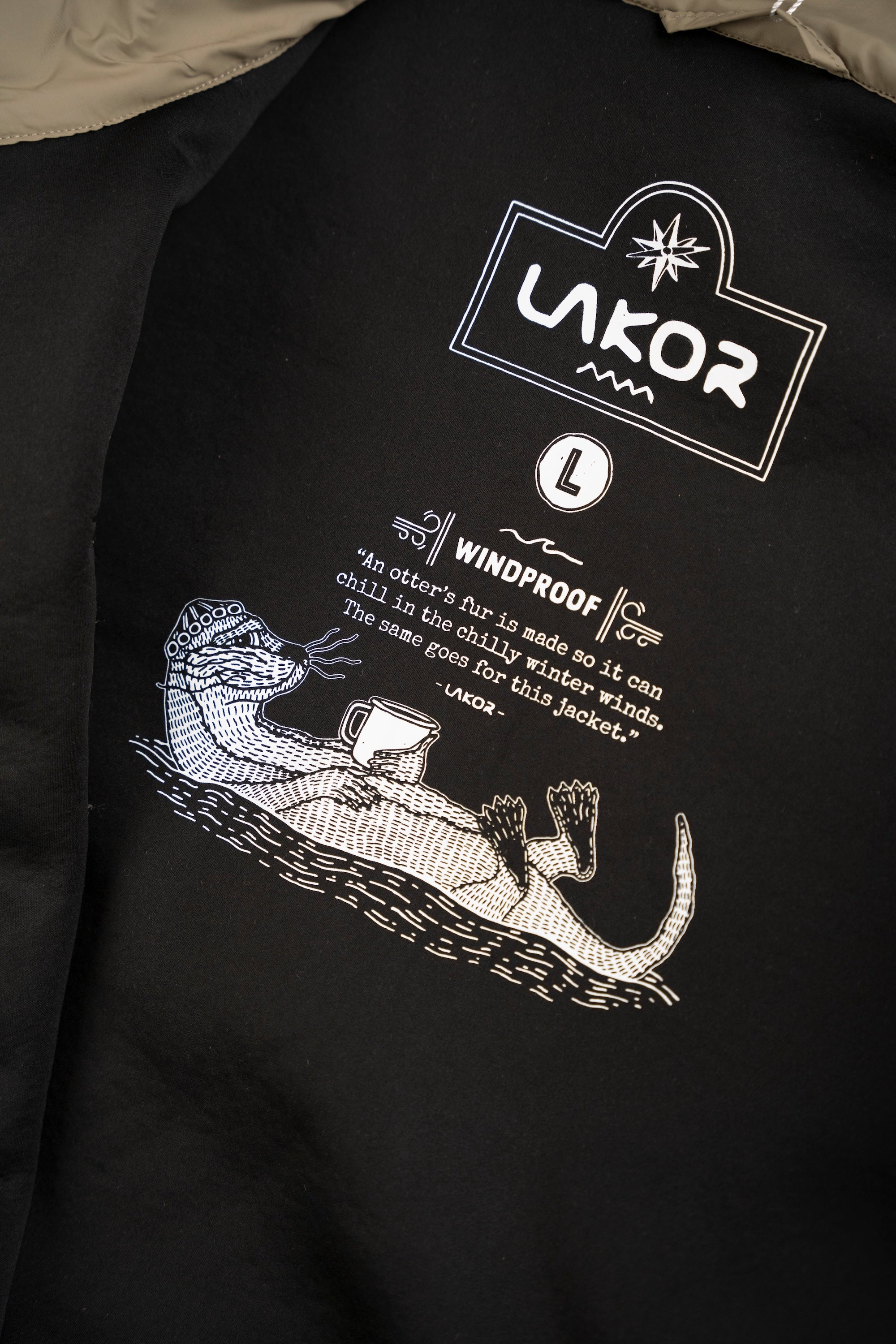 LAKOR Campfire Pile Jacket Jacket Fallen Rock