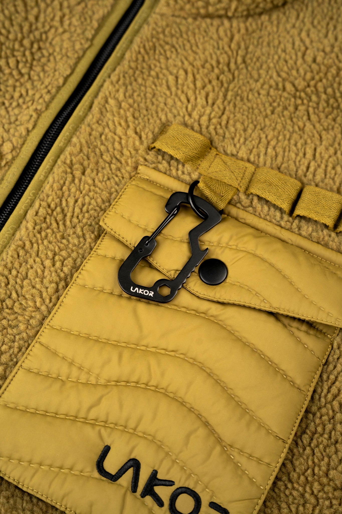 LAKOR Campfire Pile Jacket Jacket Fir Green