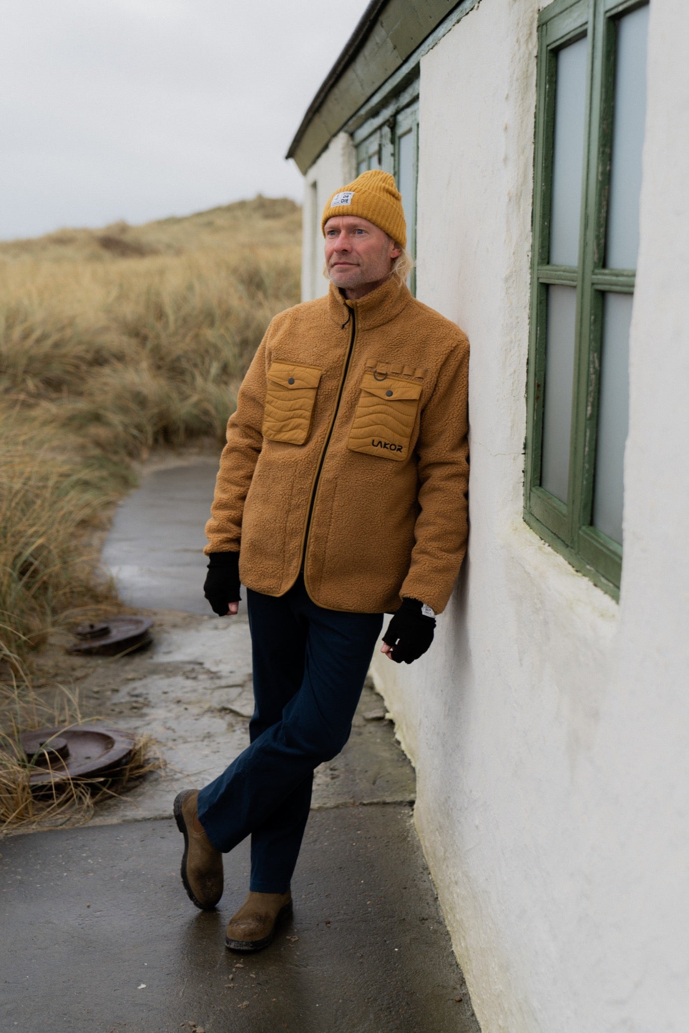 LAKOR Campfire Pile Jacket Jacket Wood Thrush