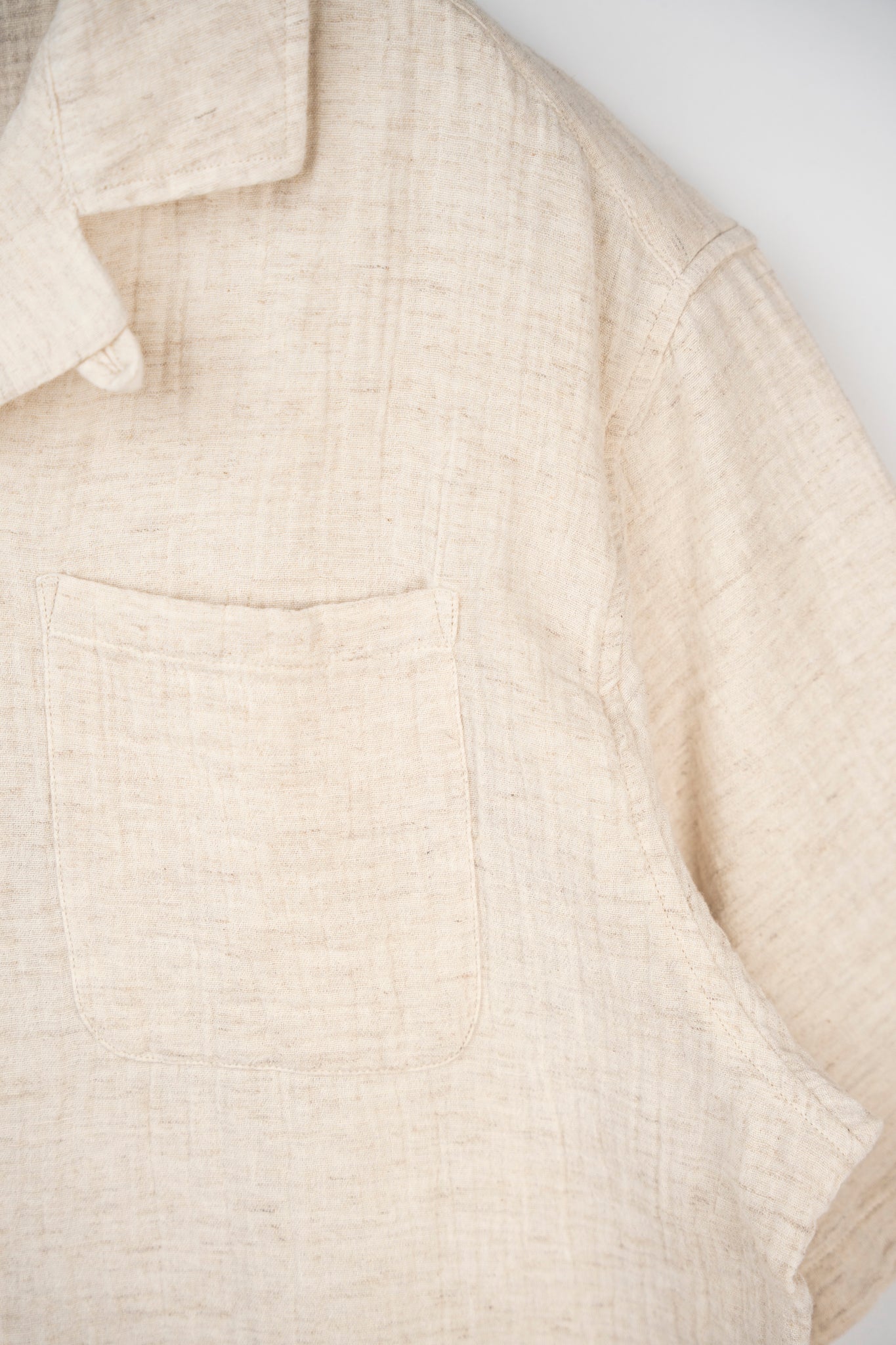 Coastline Short Sleeve Shirt - Off White