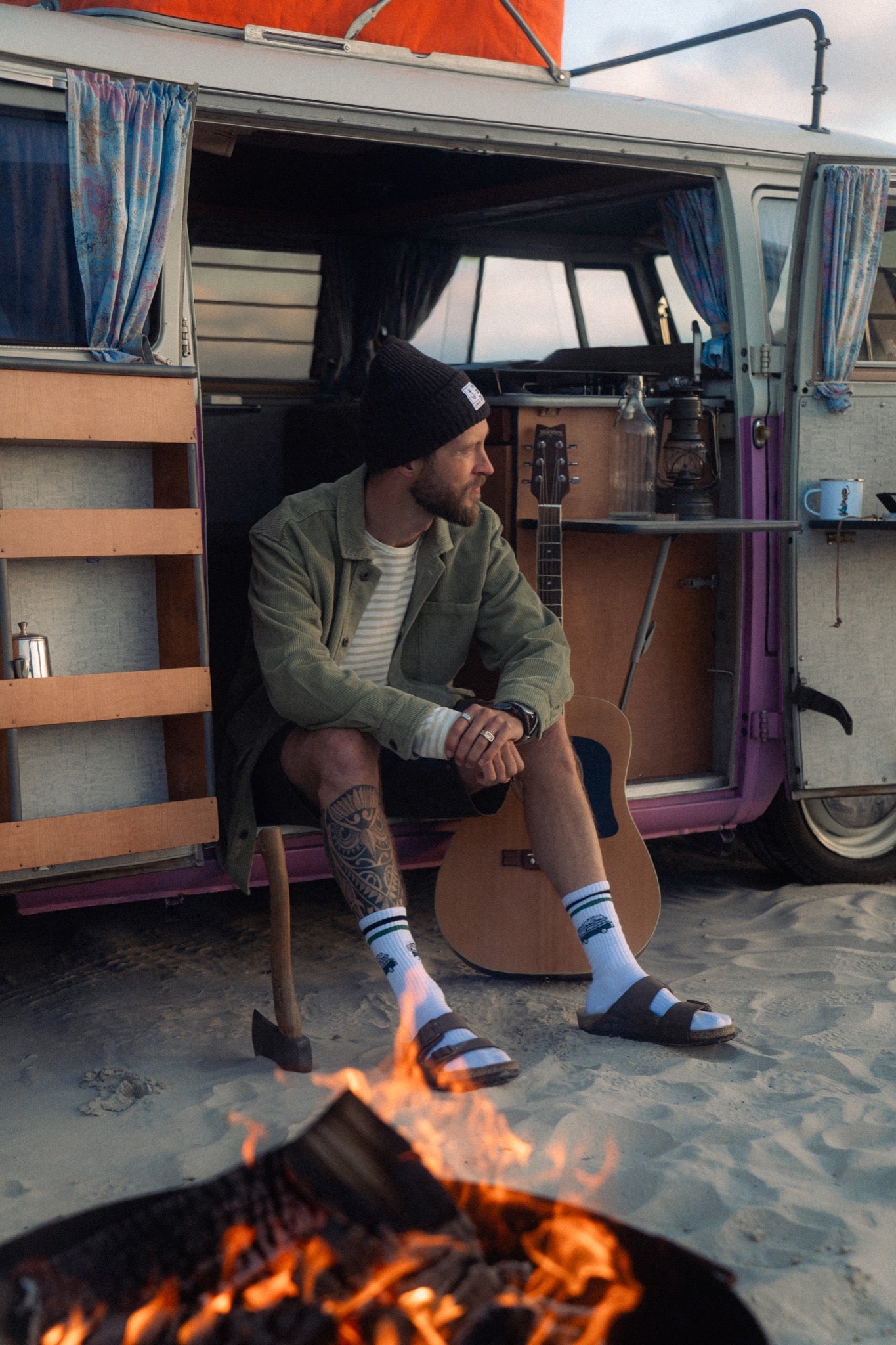 LAKOR Courd Jacket Jacket Mosstone