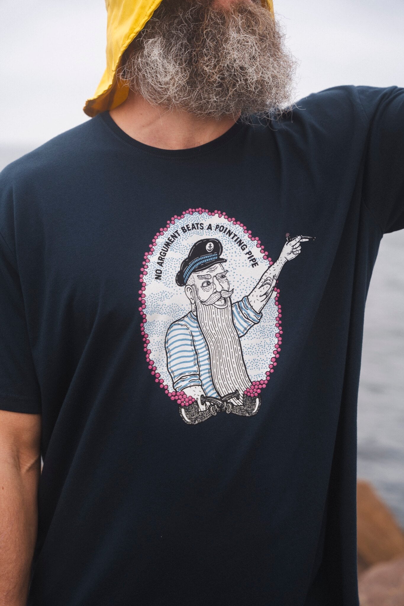 LAKOR End of Discussion T-shirt T-Shirt Blueberry