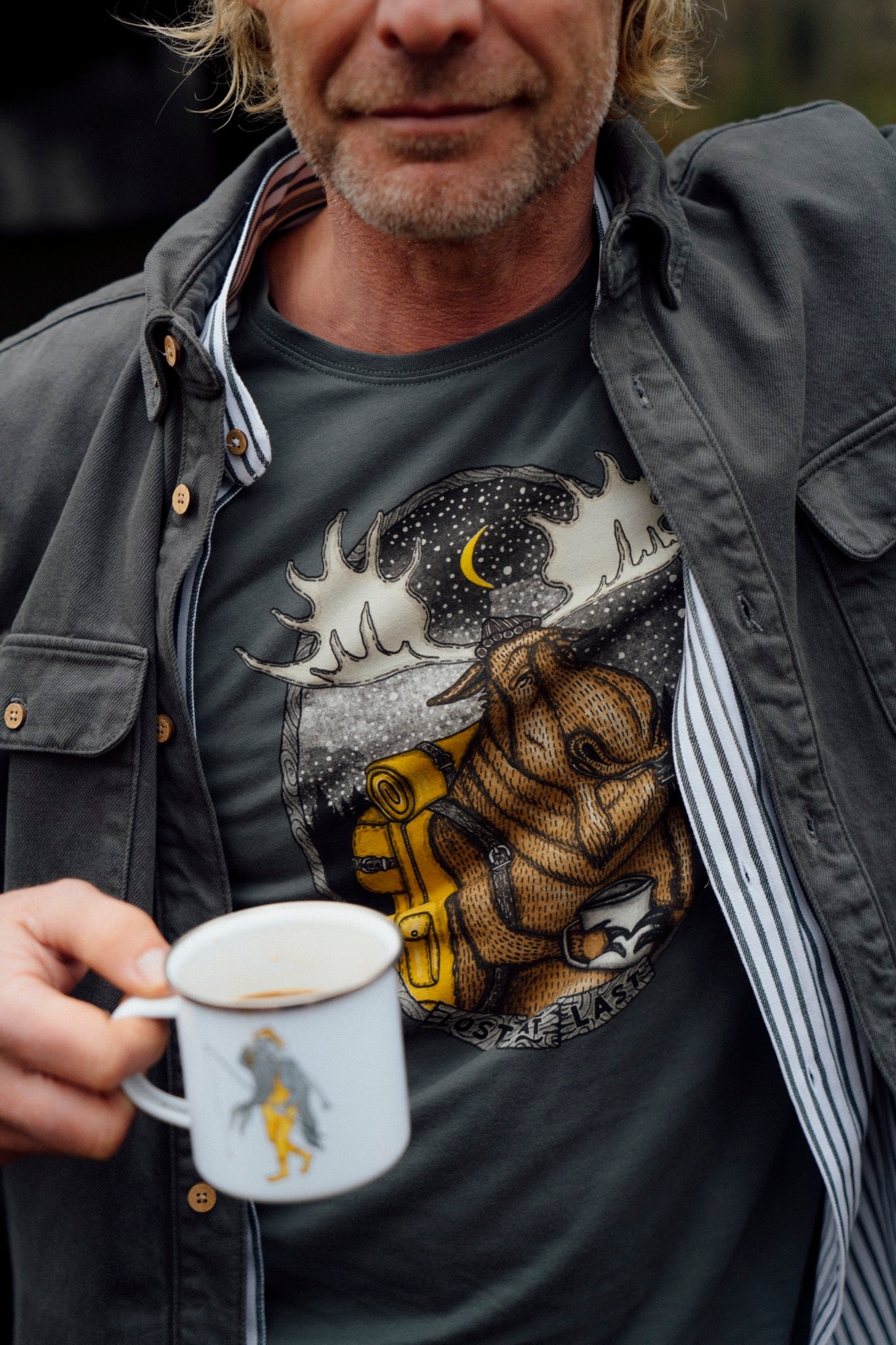 LAKOR Evening Elk T-shirt T-Shirt Urban Chic