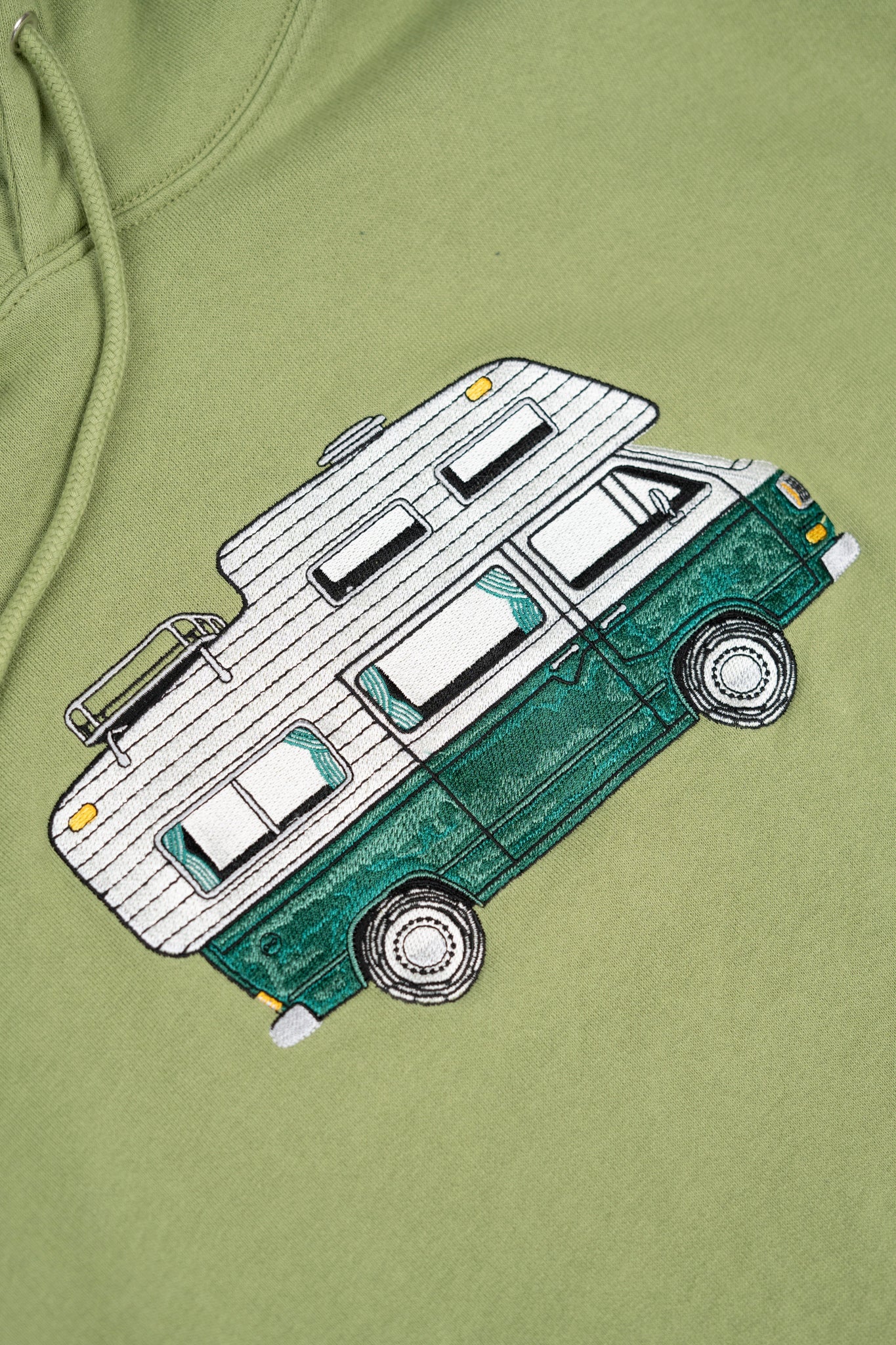 Forest Camper Hoodie - Mosstone