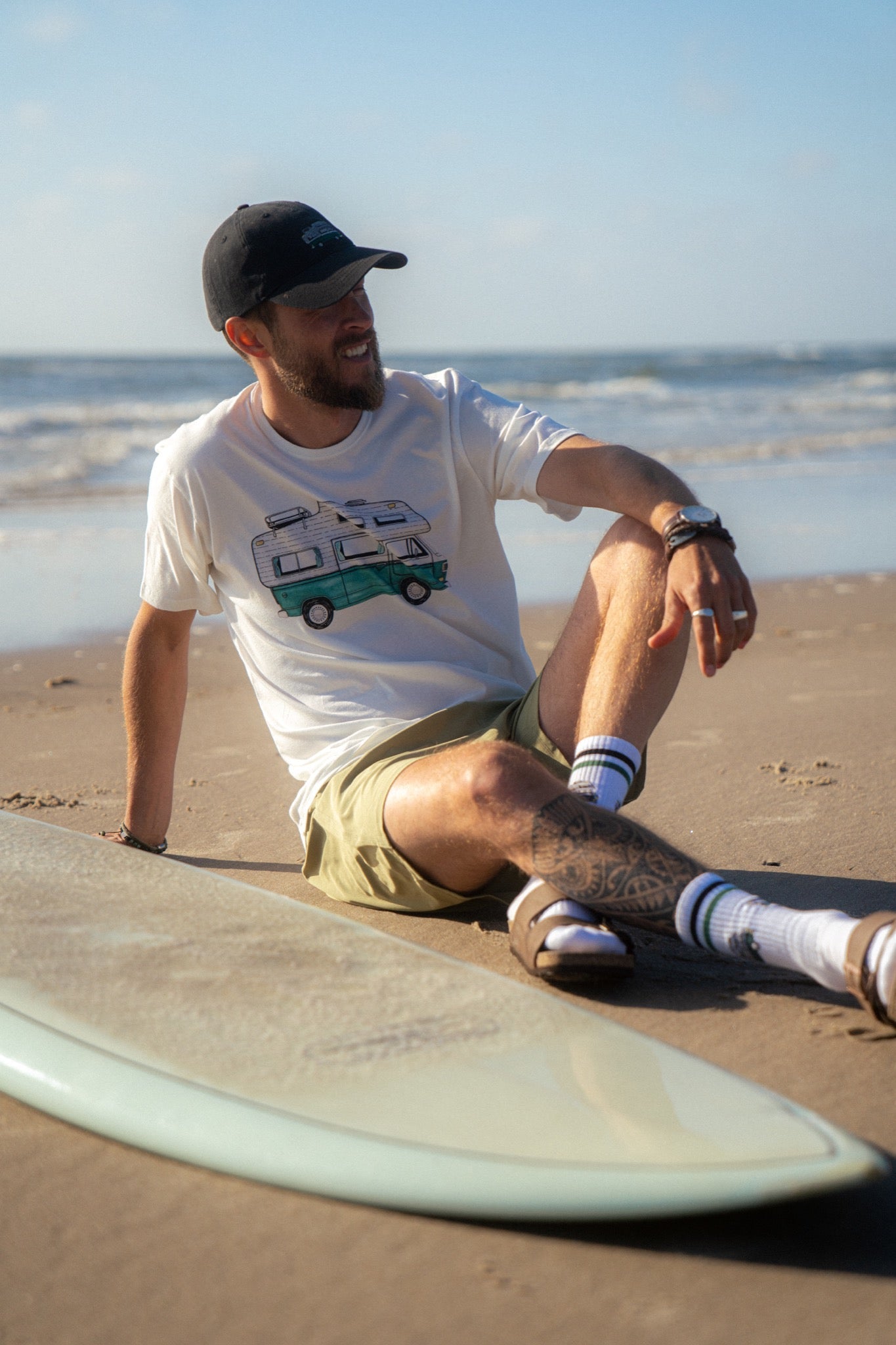 Forest Camper T-shirt - Star White