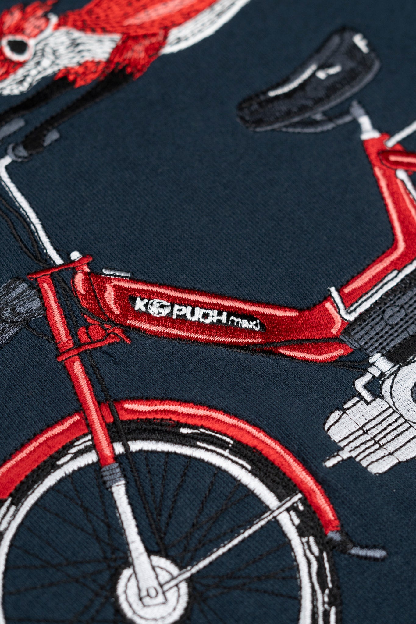 LAKOR Foxtail Crewneck Sweatshirt Blueberry