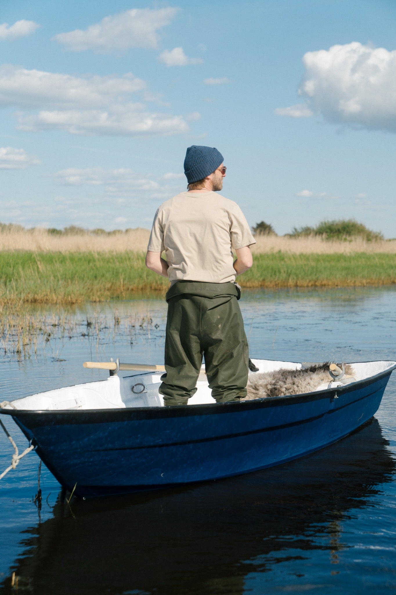 Fishing in a Barrel T-shirt (White Pepper)