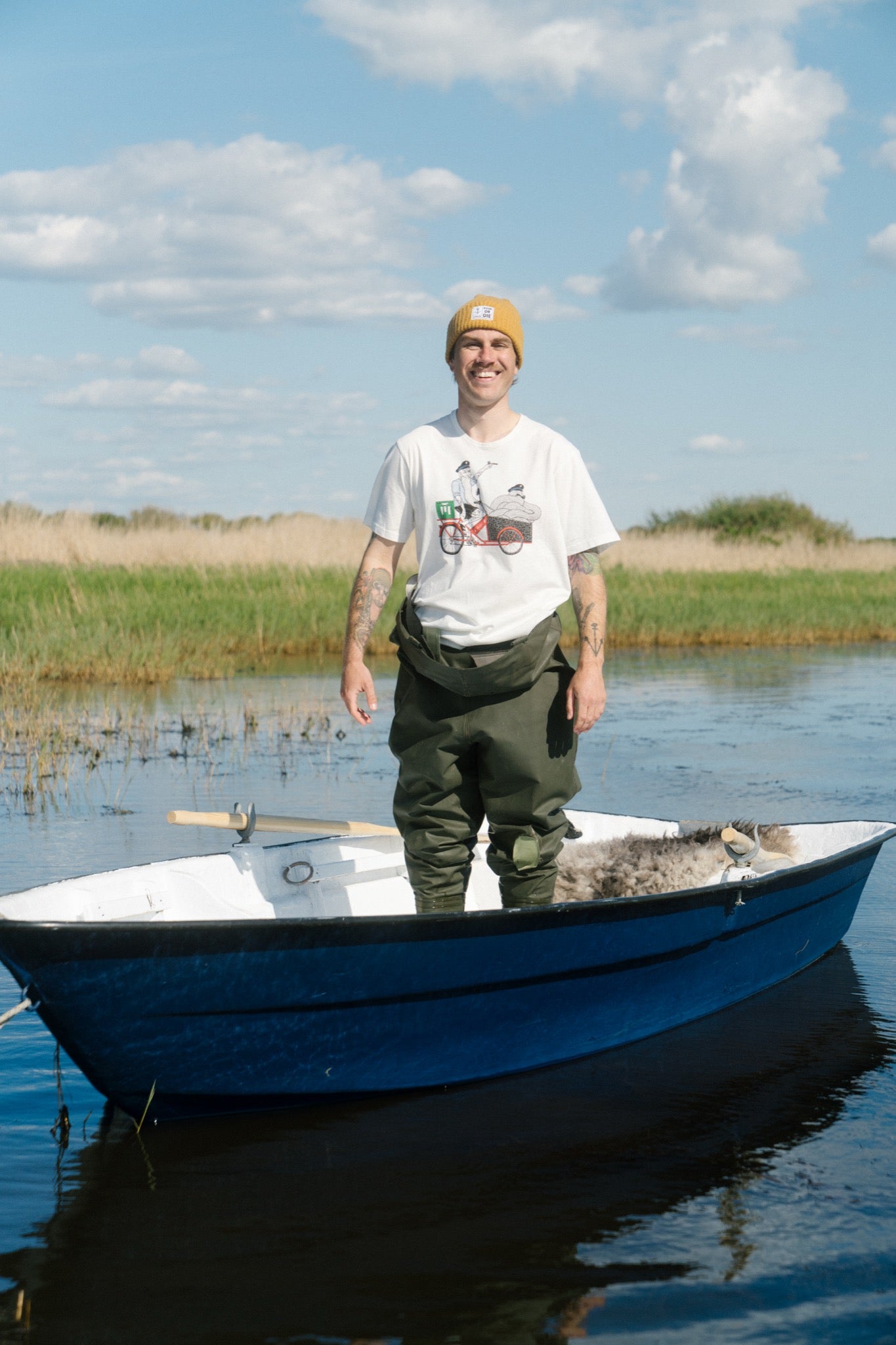 Cargo Mopet T-shirt (Star White)