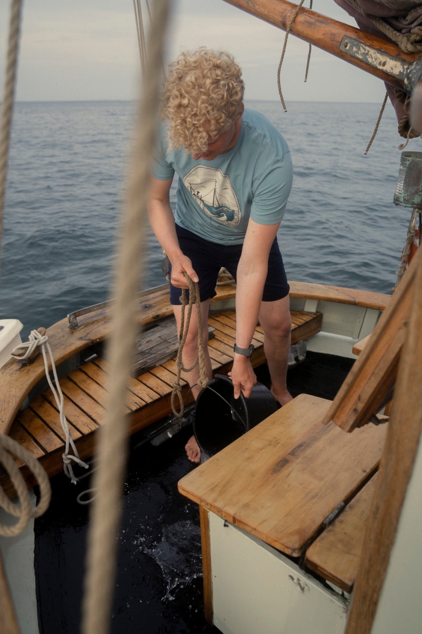 HM84 T-shirt - Light Blue