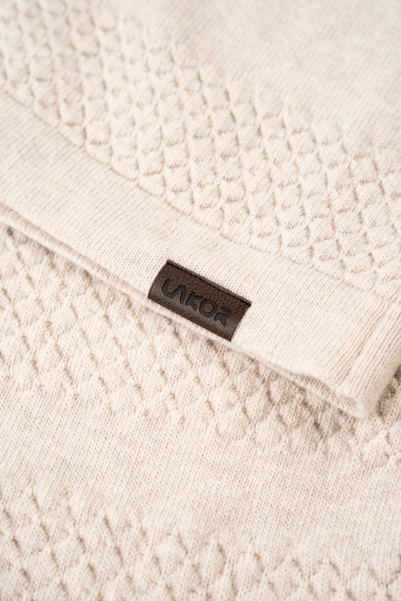 LAKOR Haddock Knit Knit Off White