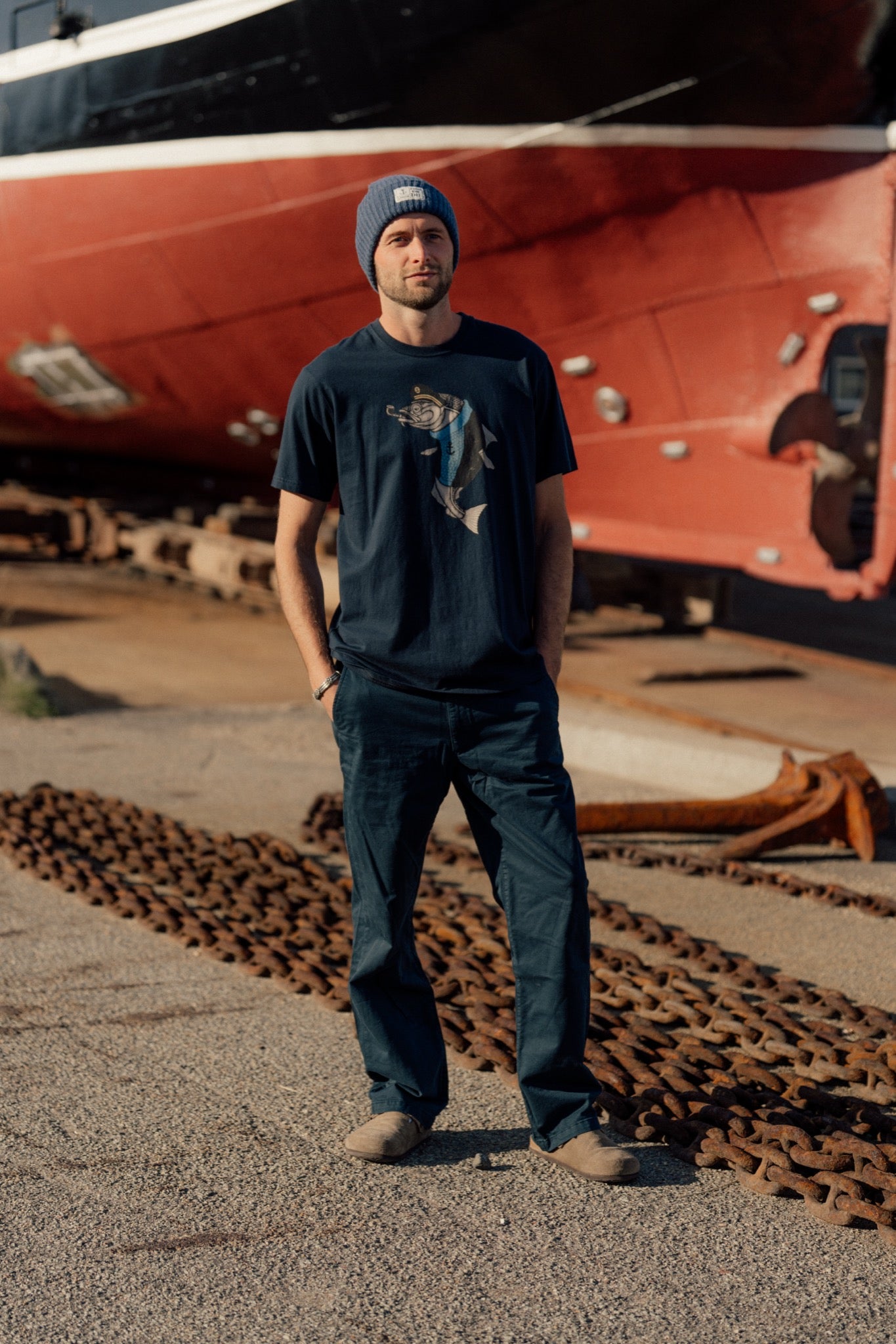 LAKOR Haddock T-shirt T-Shirt Blueberry