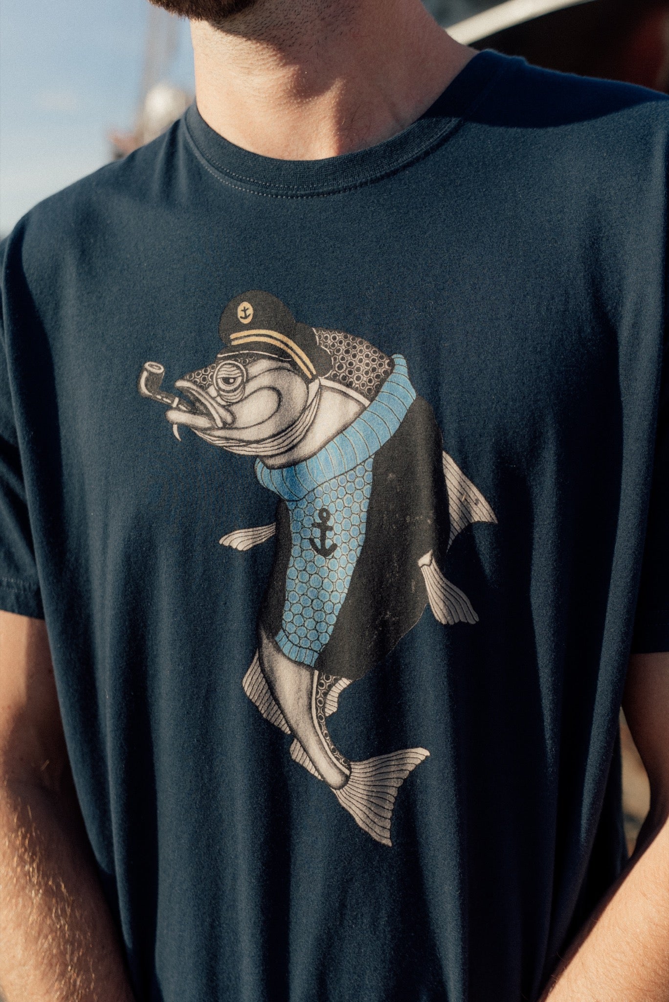 LAKOR Haddock T-shirt T-Shirt Blueberry
