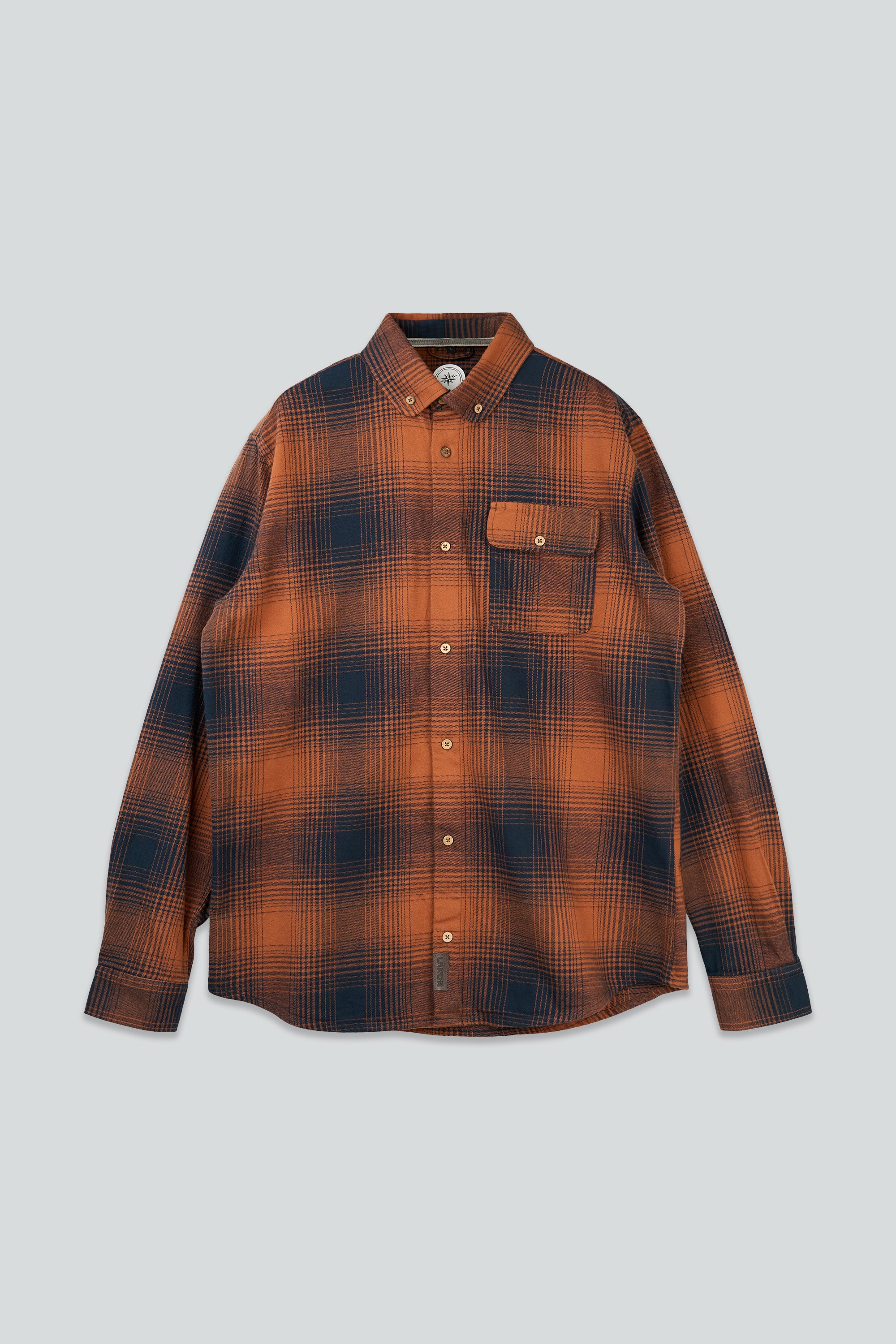 Inca Unna Shirt (Mocha Bisque/Blueberry)