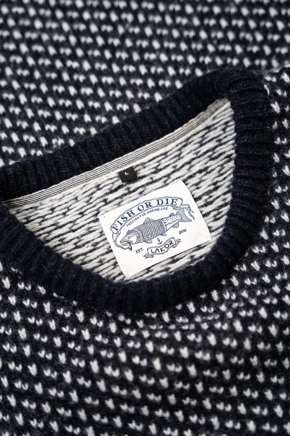 LAKOR Jysk Knit Knit Navy