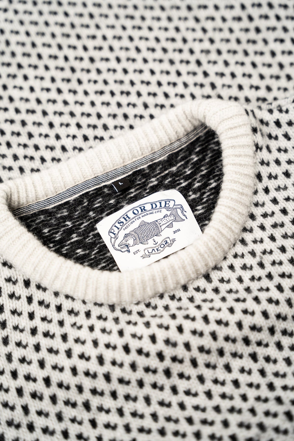 LAKOR Jysk Knit Knit Off White