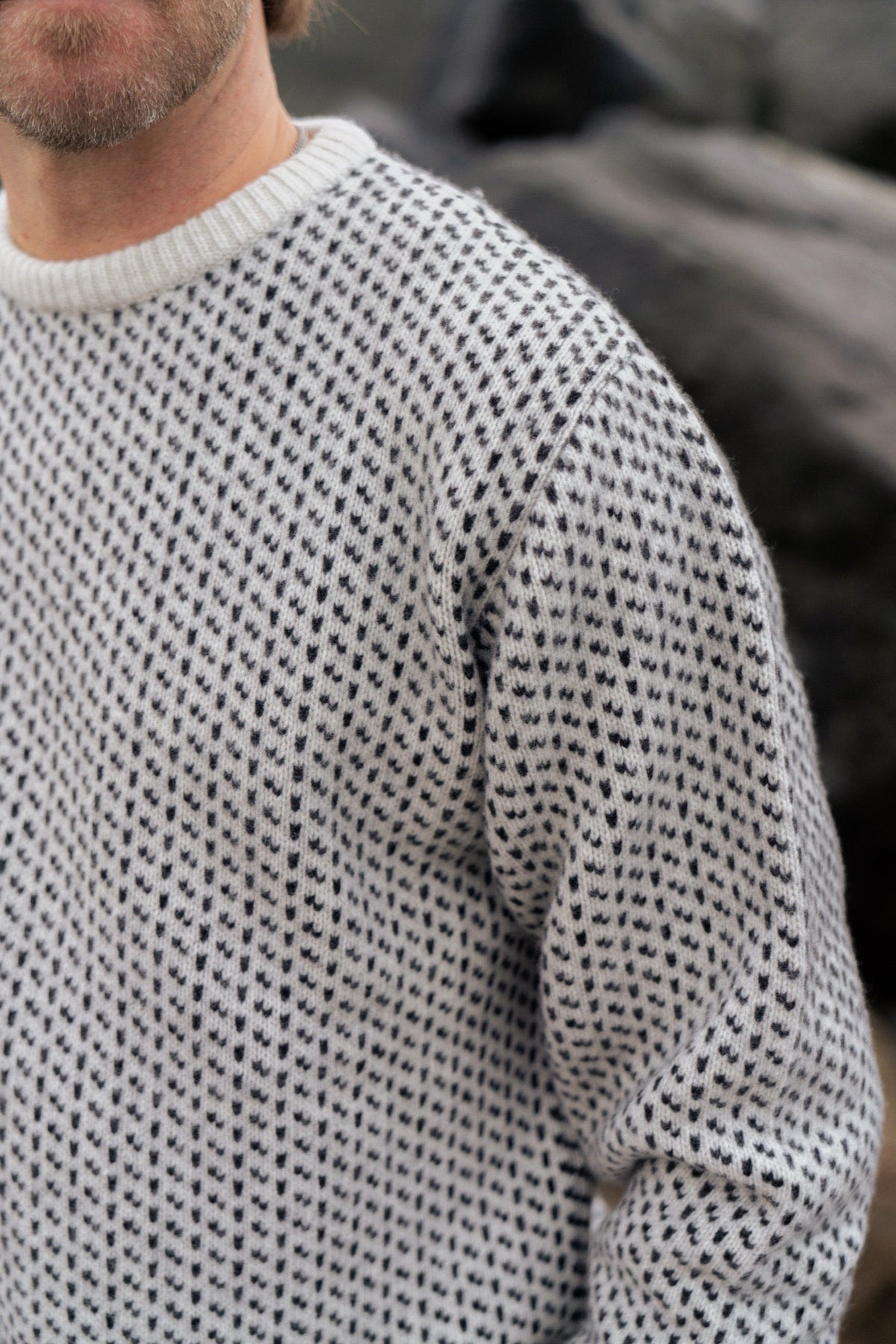 LAKOR Jysk Knit Knit Off White