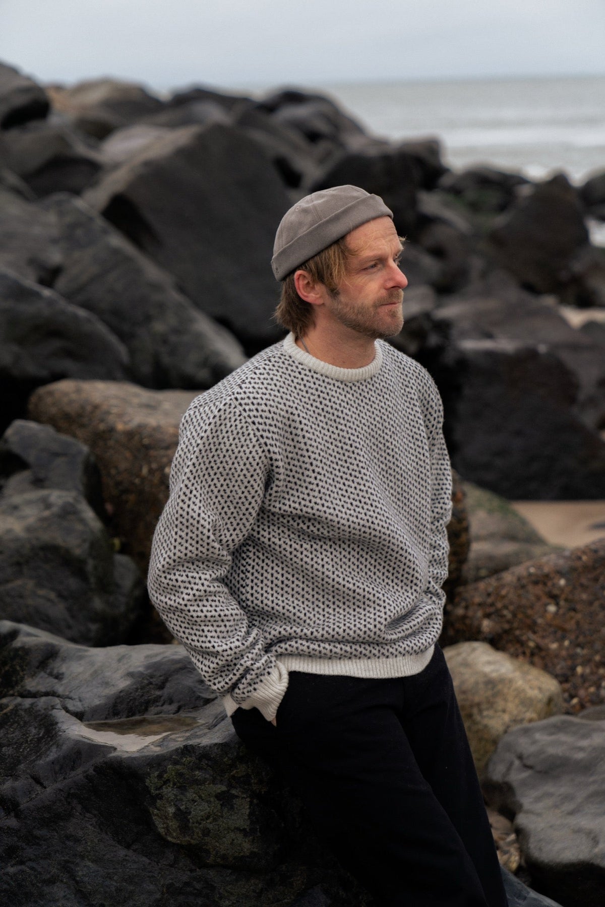 LAKOR Jysk Knit Knit Off White