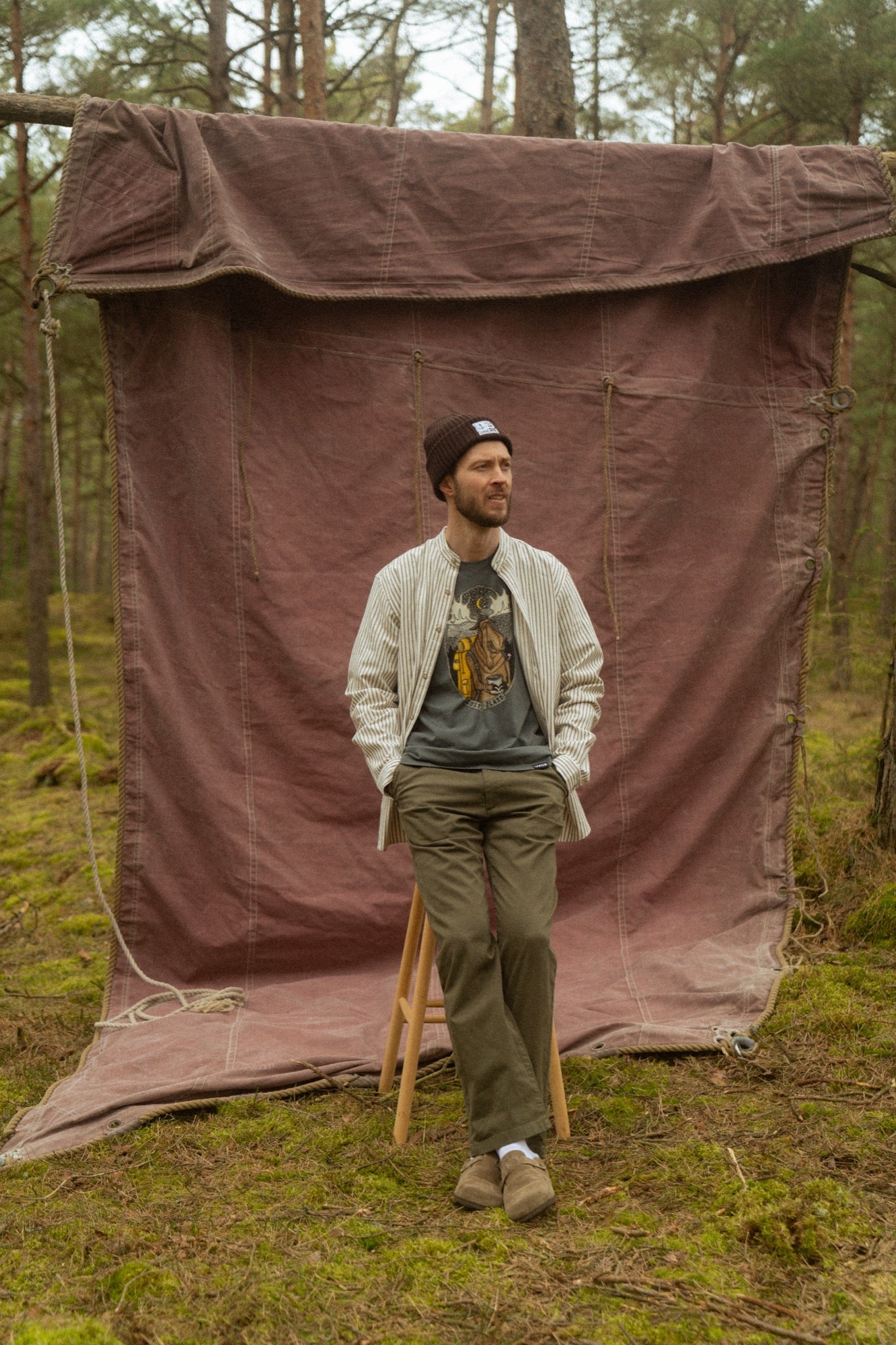 LAKOR Kløvedal Shirt Shirt Fallen Rock