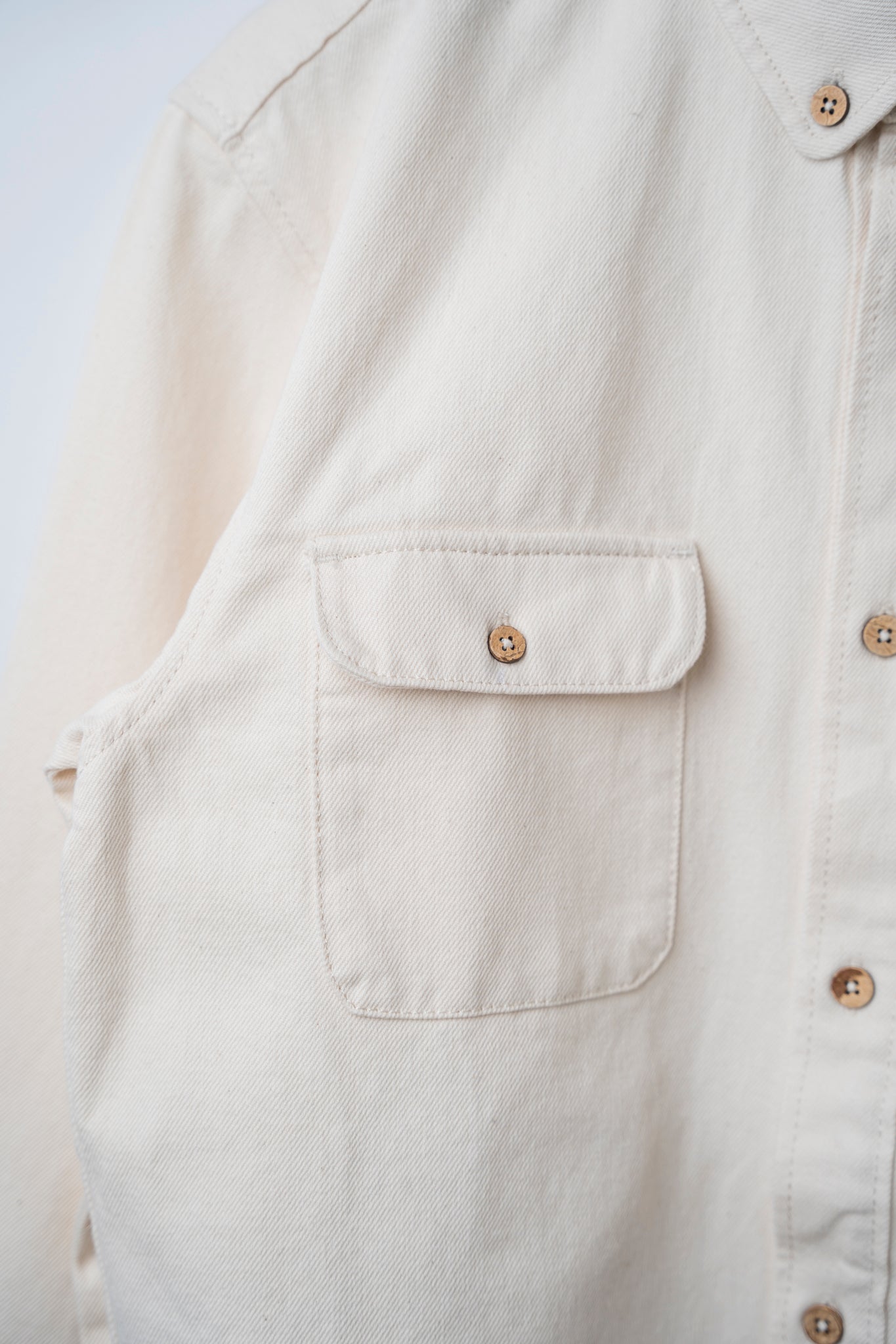 LAKOR Knokkel Shirt Overshirt Undyed