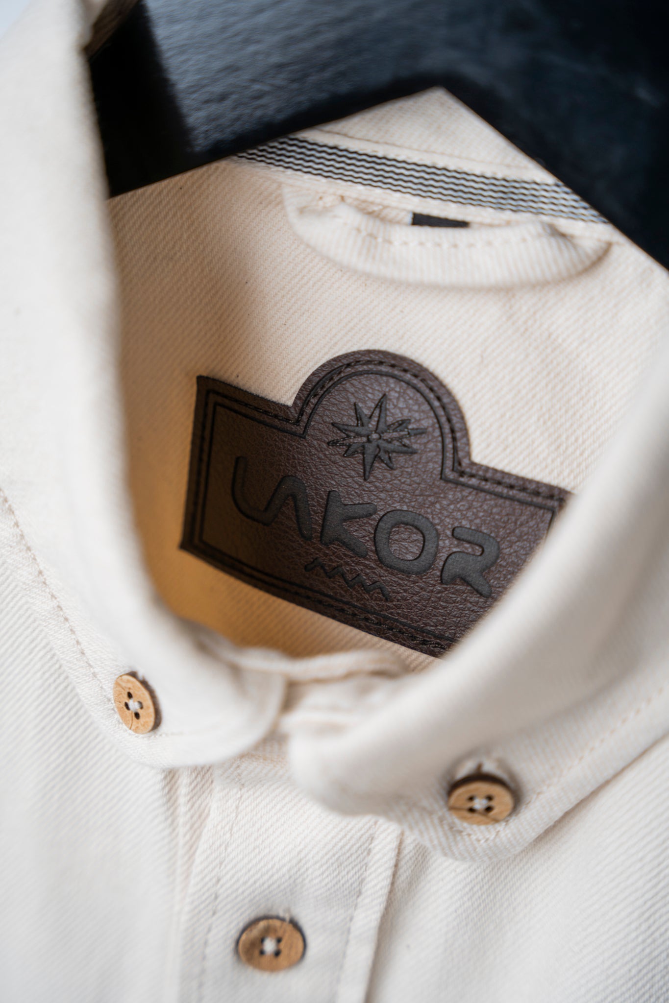 LAKOR Knokkel Shirt Overshirt Undyed