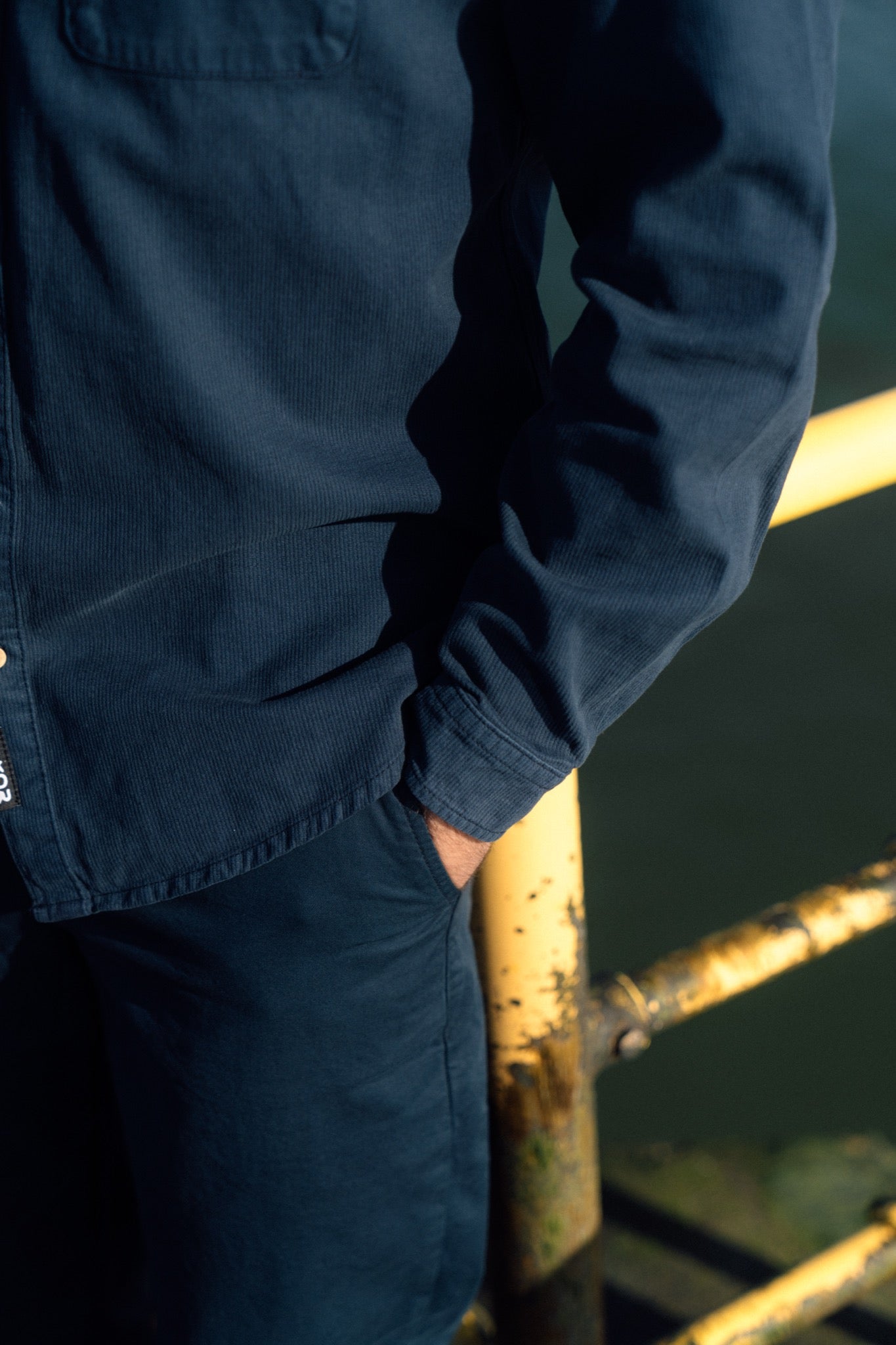 Bedford Courd Shirt (Blueberry)