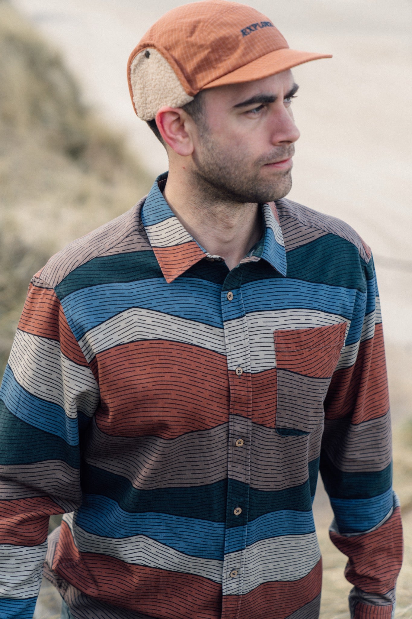 Earflap Cap (Mocha Bisque)