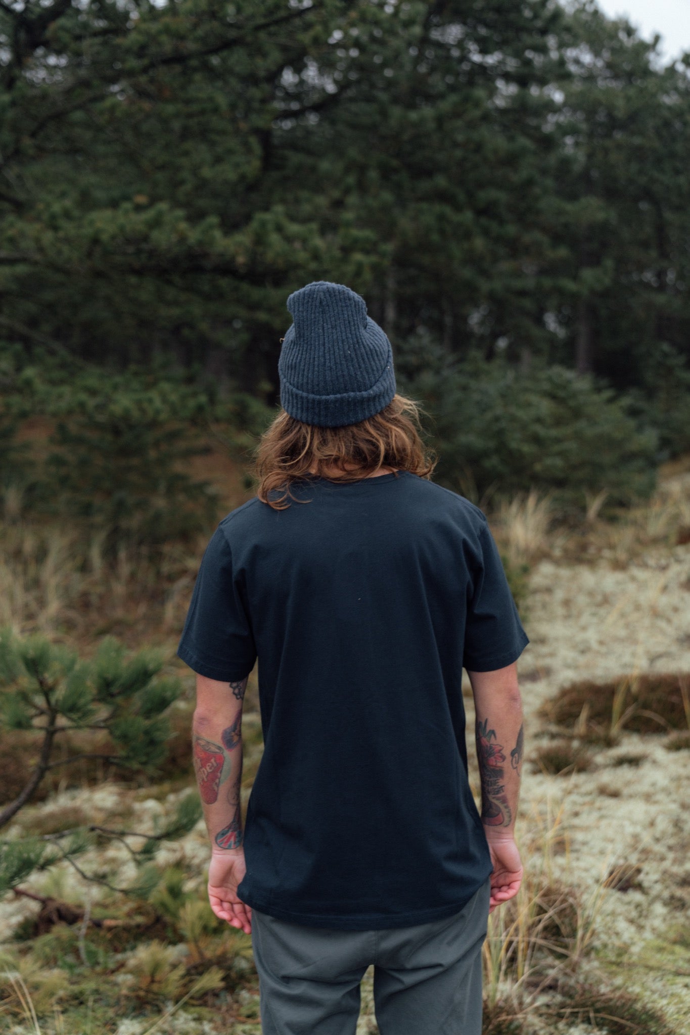 Woodpecker T-shirt (Blueberry)