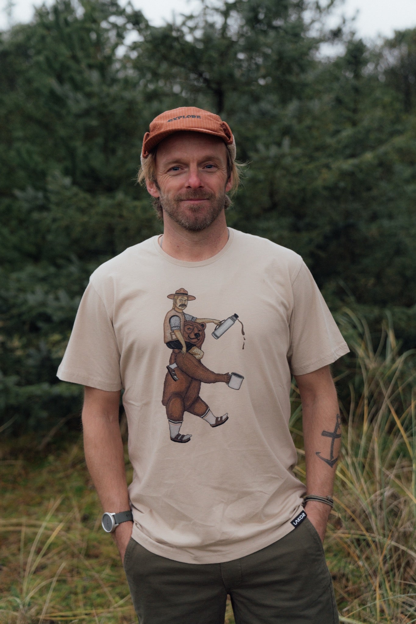 Nordic Über T-shirt (White Pepper)