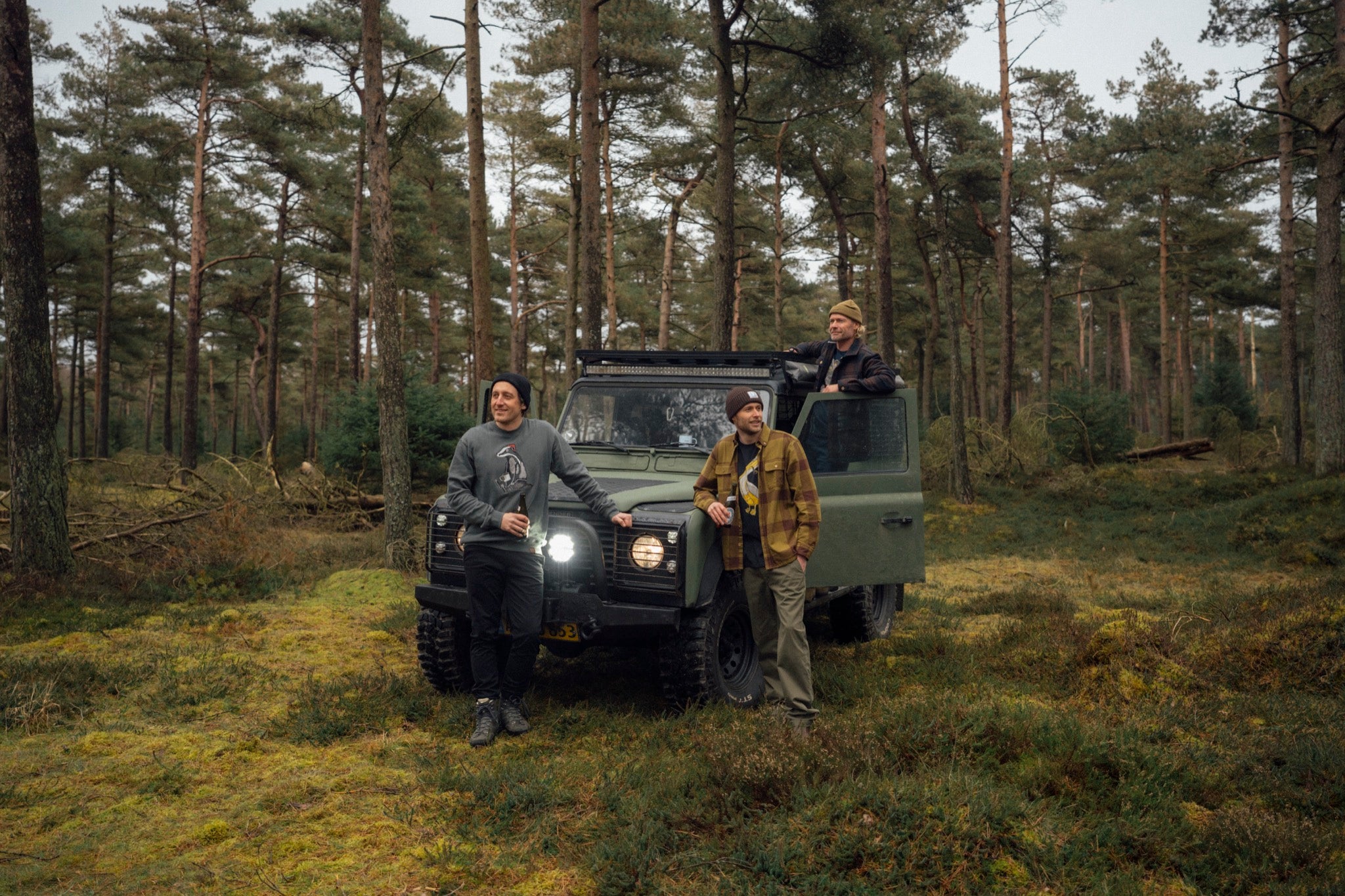 Recycled Work Shirt (Fir Green)