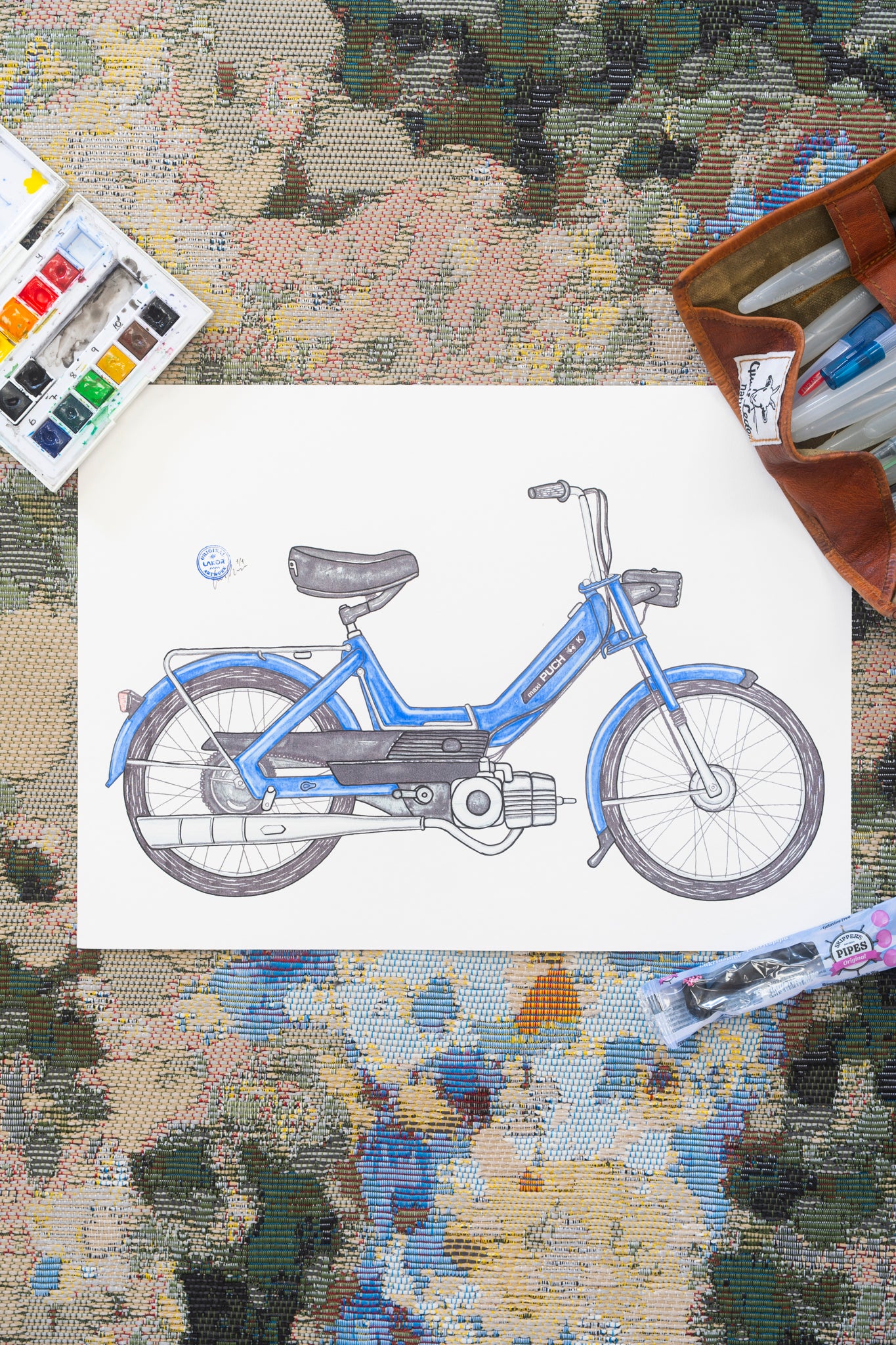 Blue Puch Original