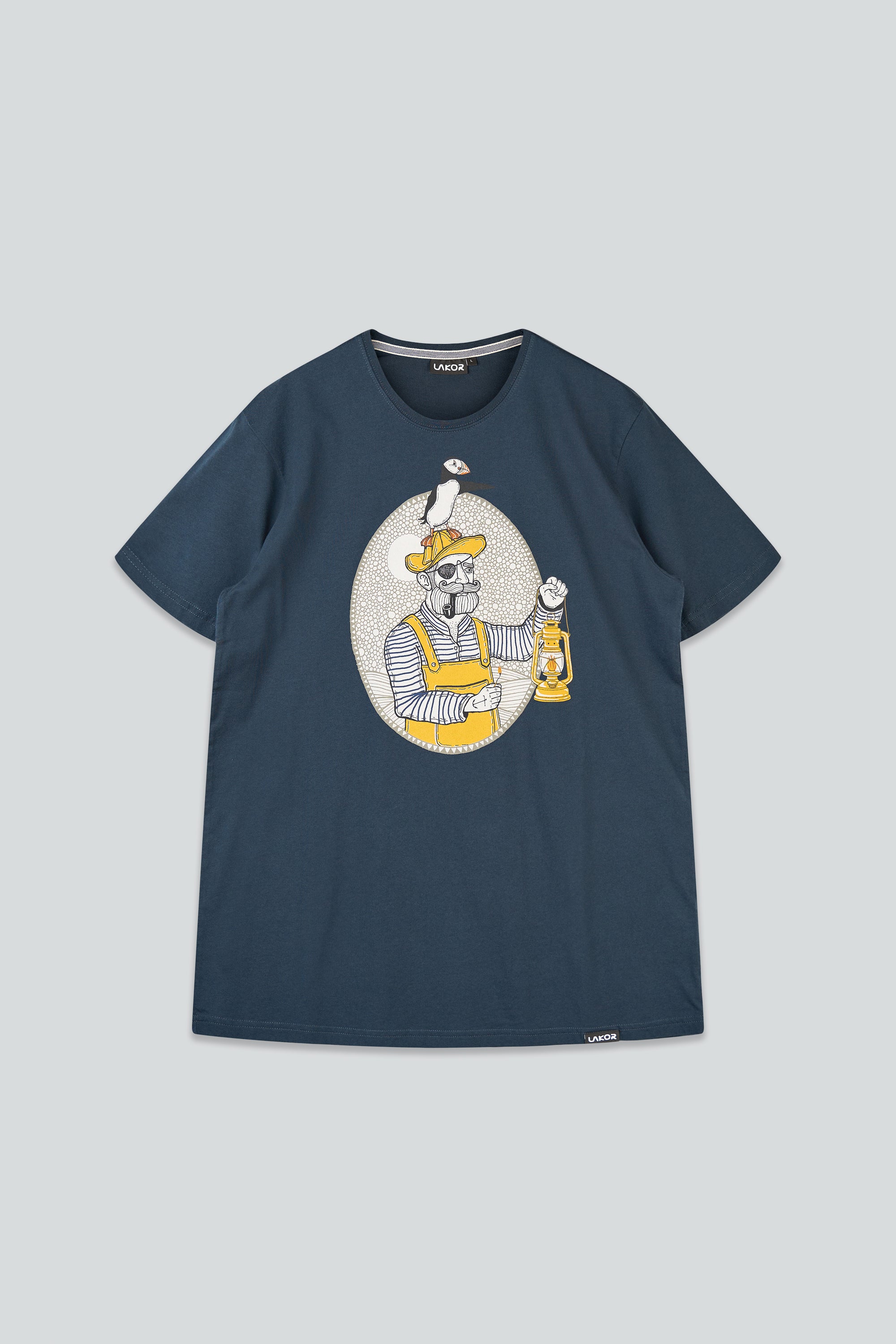 Light the Way T-shirt (Blueberry)