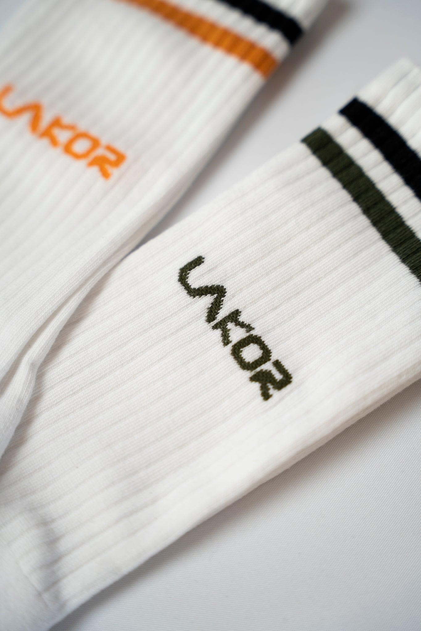 LAKOR Logo Socks 3-pak Tennis Socks White